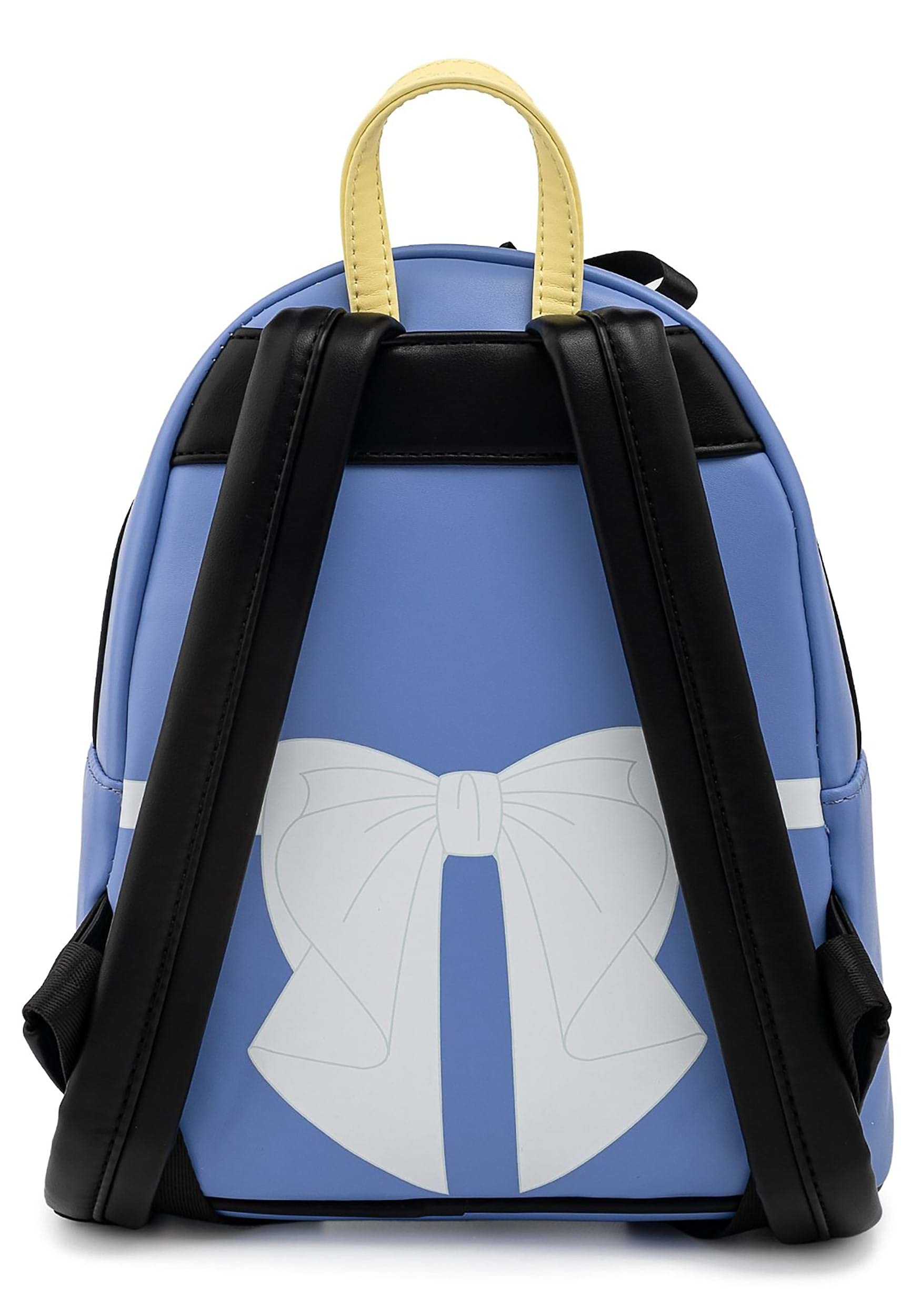 Disney Alice in Wonderland Themed Loungefly Women's Crossbody Bag with Adjustable Double Straps & Detachable Wristlet - Perfect for Cosplay, Disney Parks, and Everyday Fashion Accessory