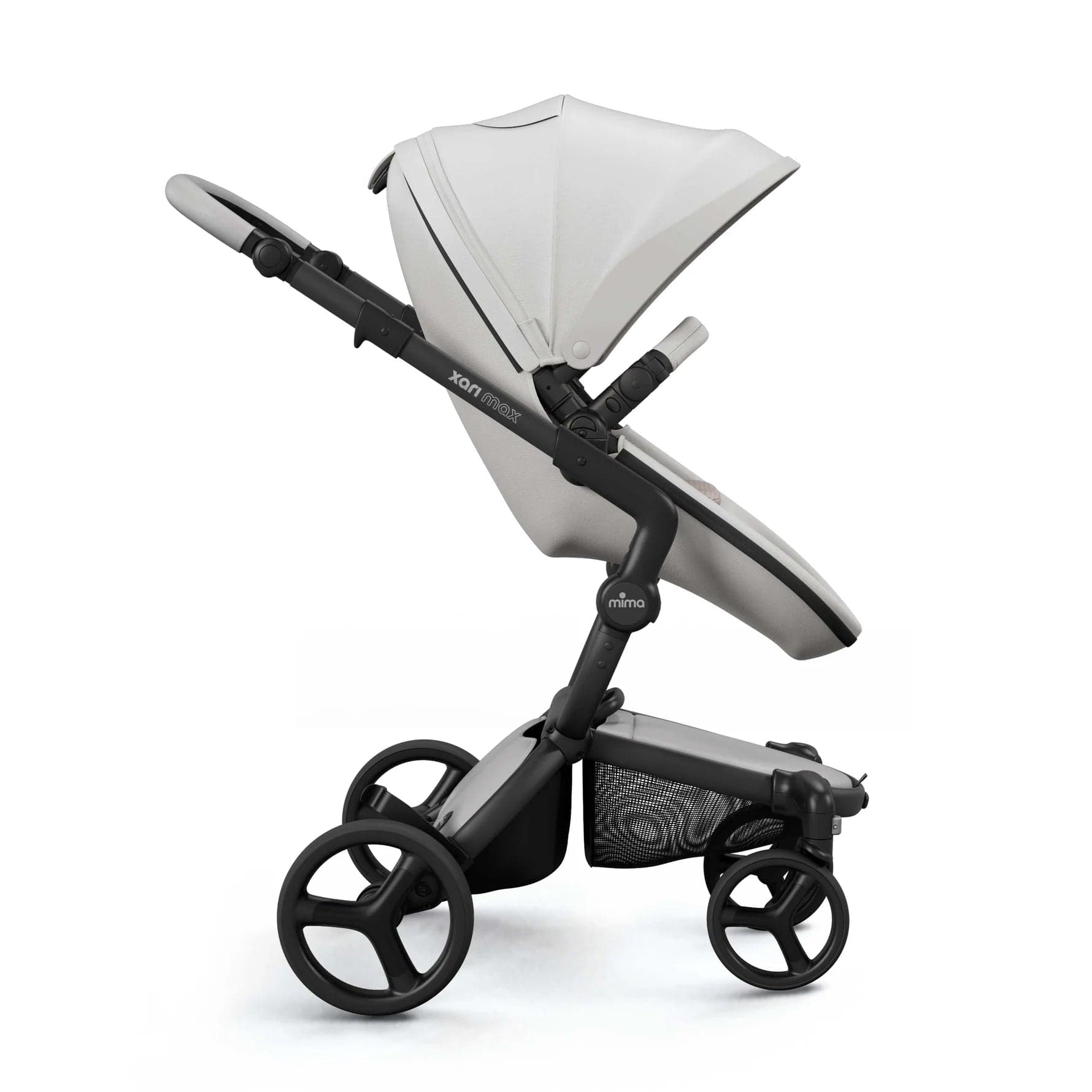 Mima Xari Max Stroller - Premium Baby Stroller with Adjustable Seat & Large Canopy | Perfect for Travel, Shopping & Daily Walks