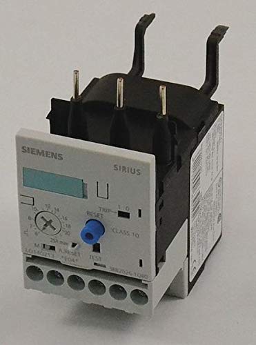 Siemens Furnas 3RB3026-1QB0 Overload Relay 6A-25A Manual Reset - Industrial Motor Protection for Pumps, Compressors & HVAC Systems