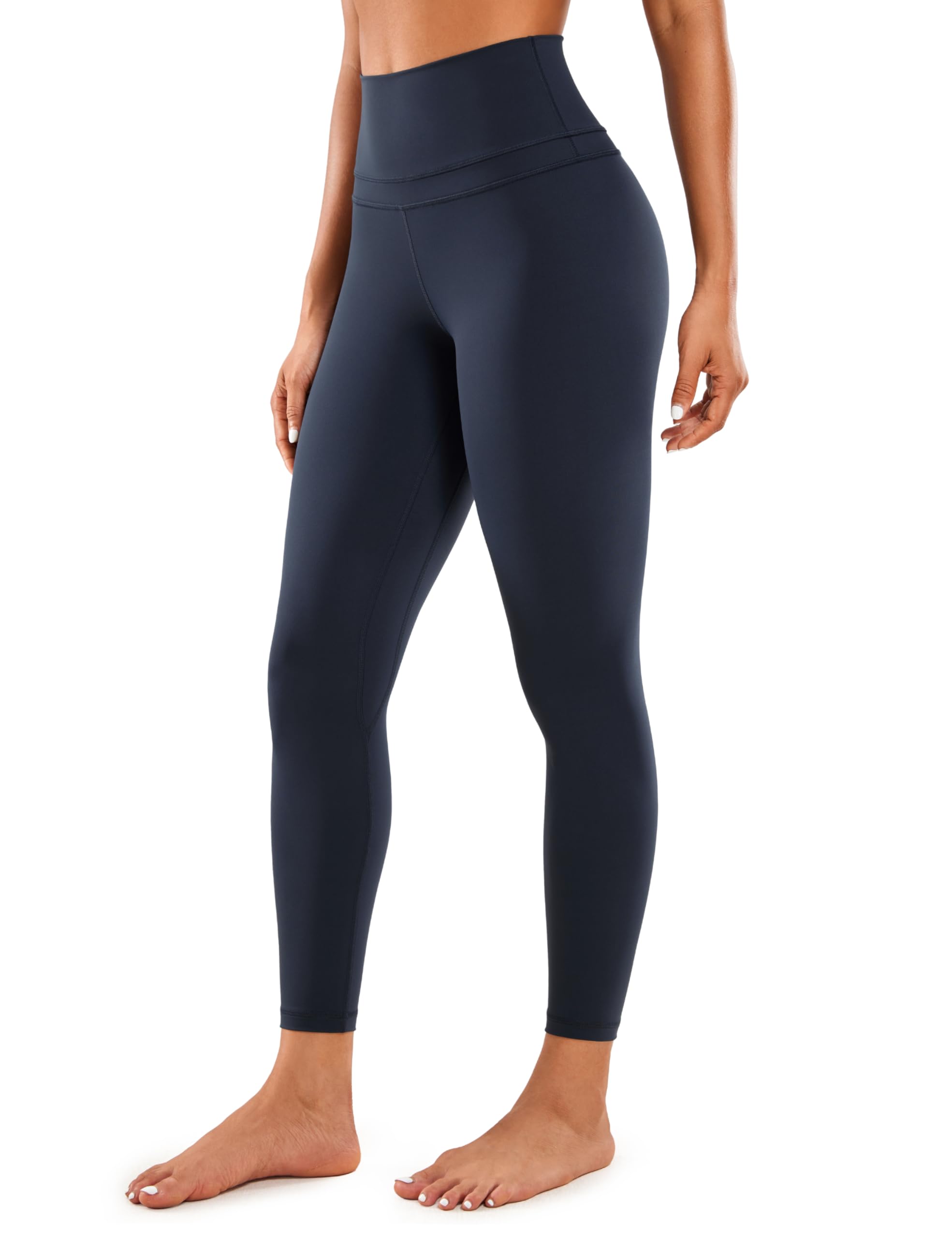 CRZ YOGA Women's High Waist 7/8 Yoga Leggings - 25 Inch Naked Feeling Workout Tight Pants for Gym, Running & Lounge Wear