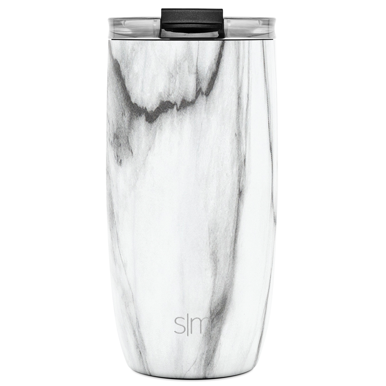 Voyager Insulated Tumbler with Clear Flip Lid & Straw - 20oz Stainless Steel Travel Mug for Hot & Cold Drinks - Perfect for Office, Gym, and Outdoor Adventures