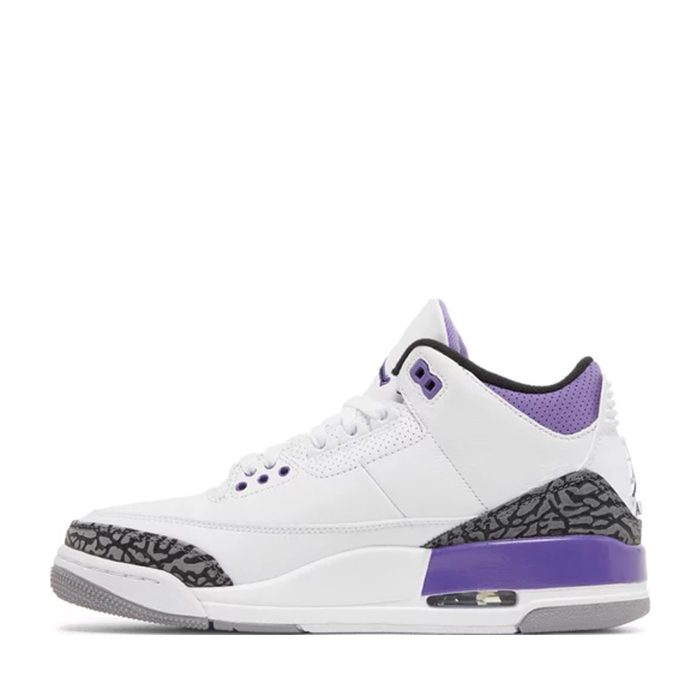 Nike Air Jordan 3 Retro Dark Iris - Men's Basketball Shoes for Streetwear & Sneaker Collection | Perfect for Casual Wear, Sports & Fashion Outfits