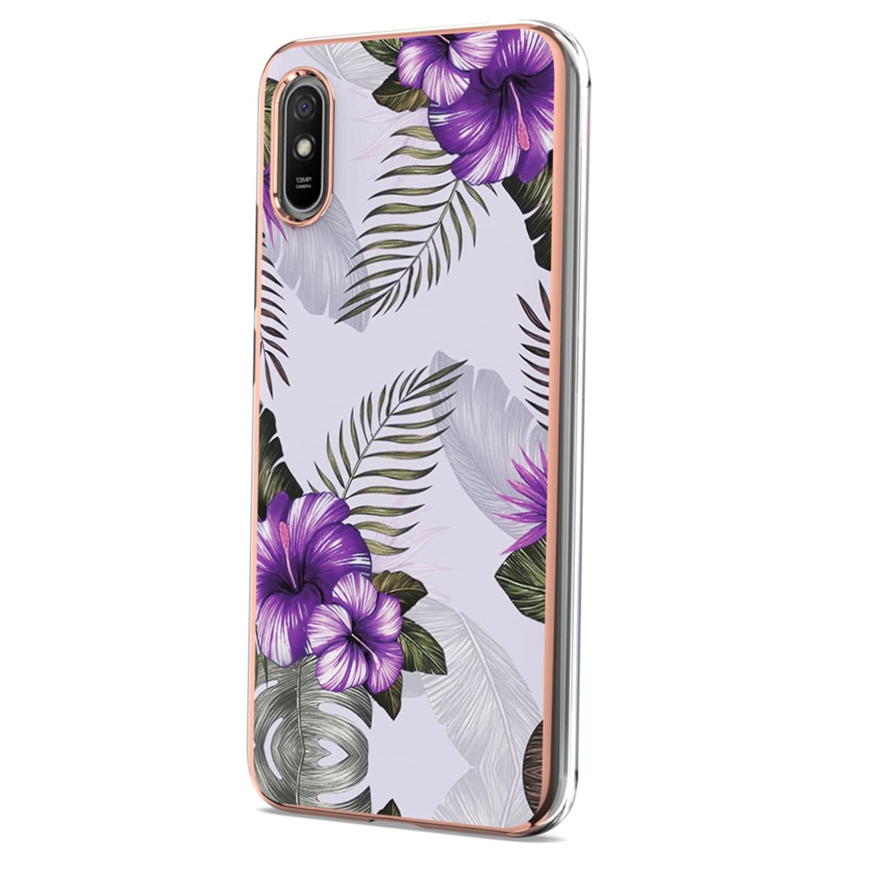 Veemoon Cute Floral Phone Case for iPhone 15/14/13/12 Pro Max - Shockproof Anti-Scratch Protective Cover with Soft TPU Bumper - Perfect for Women Girls Daily Use & Gift Giving