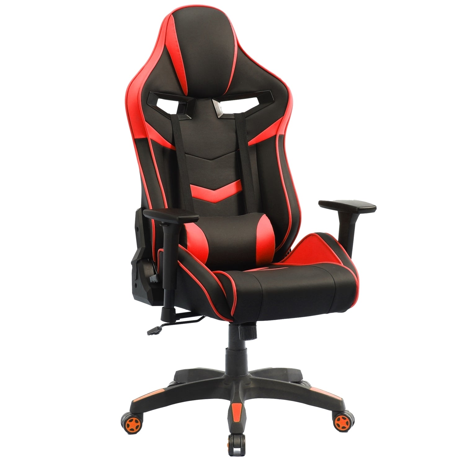 PRO X Series 0117 Ergonomic Gaming Chair - Black & Red - High Back Racing Style with Lumbar Support for PC, Office, and Esports Gamers