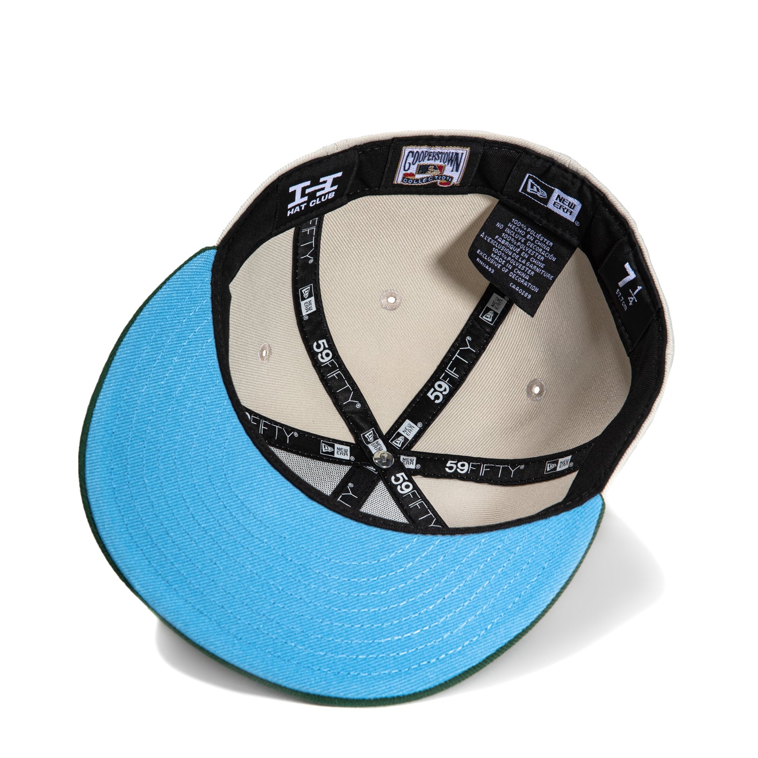 New Era 59Fifty Texas Rangers Final Season Patch Script Hat - Stone & Green - Perfect for Baseball Games, Fan Collections, and Casual Streetwear
