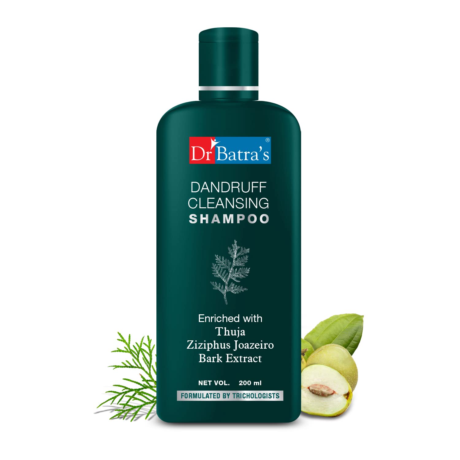 Dr. Batra's Anti-Dandruff Hair Care Combo - Hair Serum, Conditioner, Hair Fall Control Oil & Cleansing Shampoo (200ml Each) for Men & Women | Fights Dandruff, Reduces Hair Fall & Nourishes Scalp | Perfect for Daily Hair Care Routine & Scalp Treatment