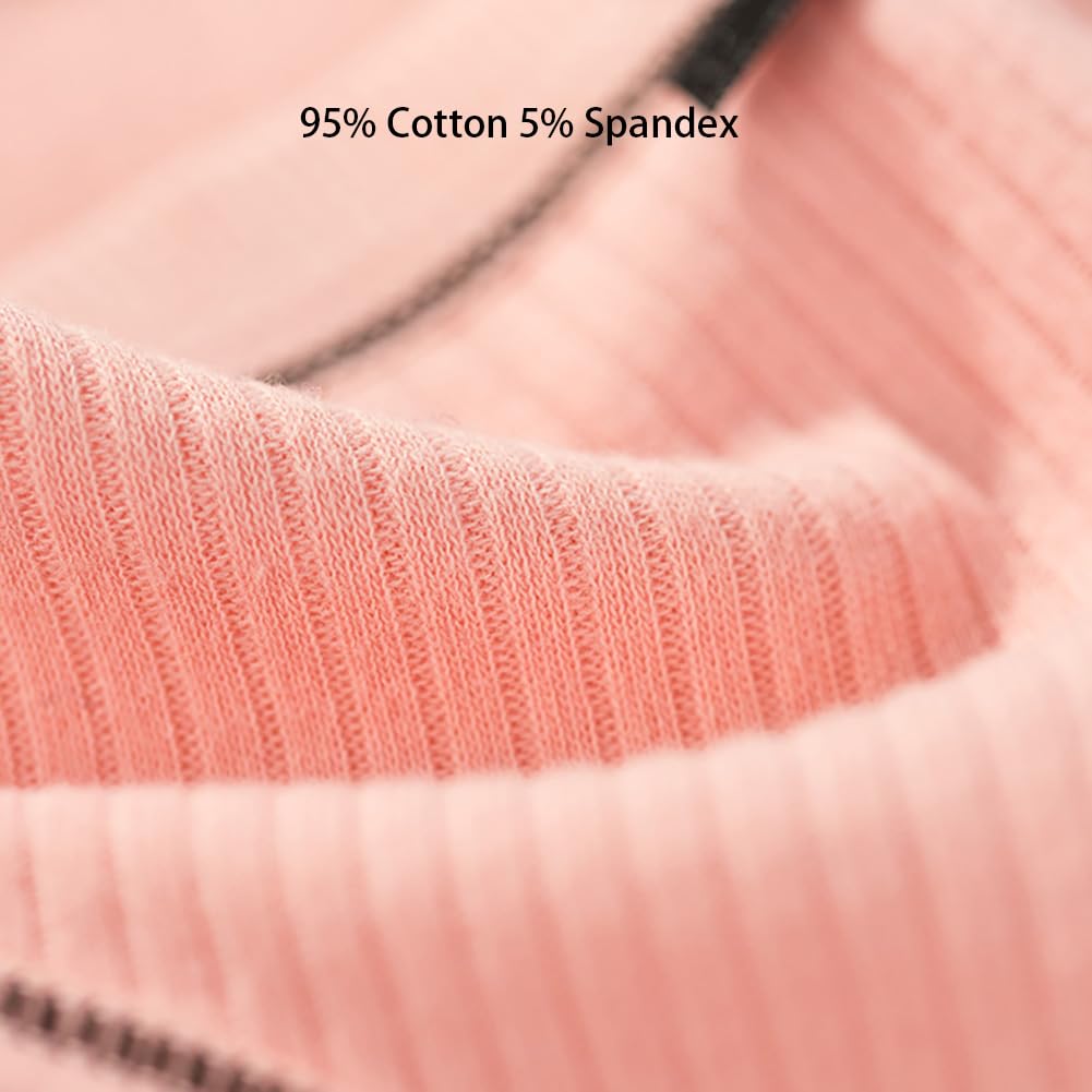 12 Pack Girls Cotton Underwear - Soft Breathable Teen Briefs for Everyday Comfort & School Wear