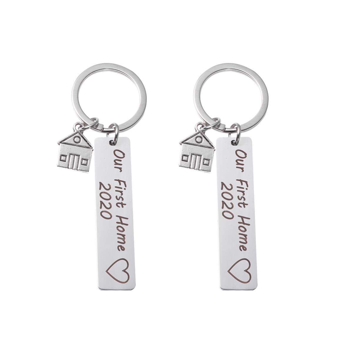 Amosfun 2-Pack Stainless Steel 