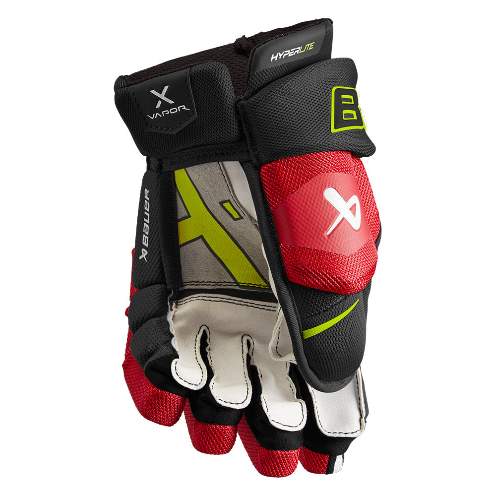 Bauer Vapor HyperLite Junior Ice Hockey Gloves - Lightweight Youth Hockey Gloves for Performance & Protection - Perfect for Practice, Games & Training