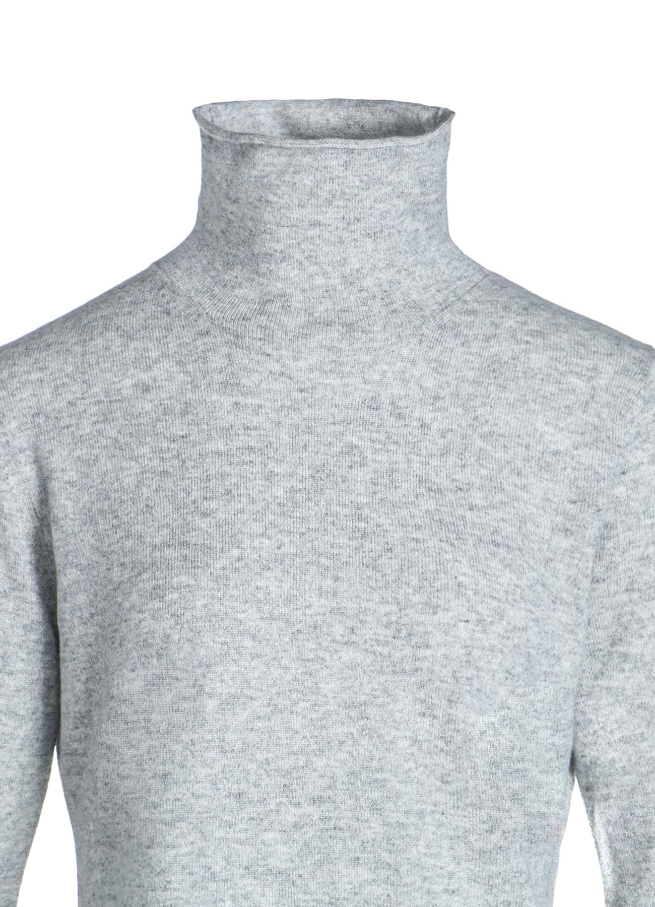 12G Plain Weave Embroidery Turtleneck Top for Women - Elegant Crewneck Sweater for Fall & Winter, Perfect for Office, Casual Outfits and Holiday Gatherings