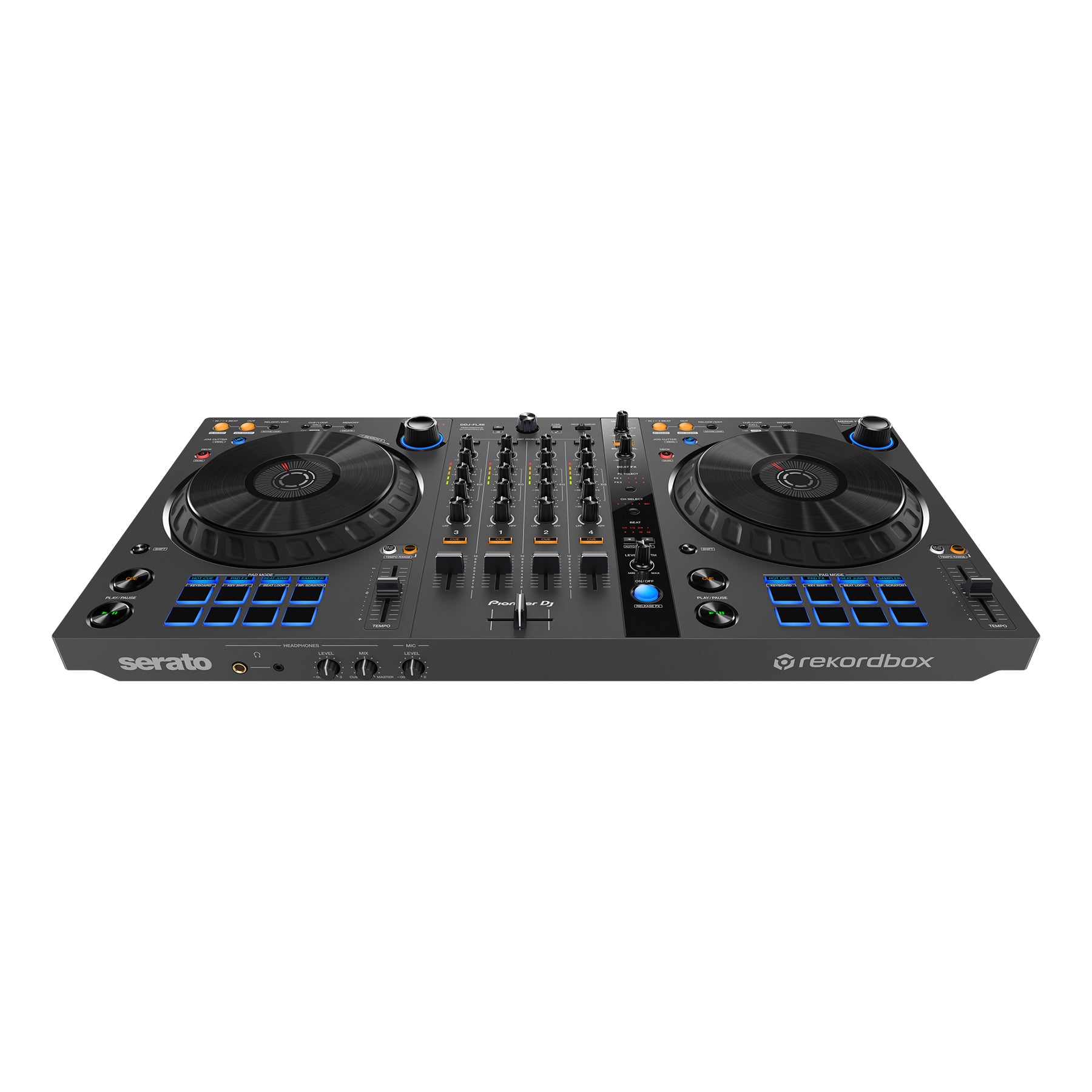 Pioneer DJ DDJ FLX6 GT 4-Channel Professional DJ Controller with Serato DJ Pro - Perfect for Clubs, Parties & Home DJing