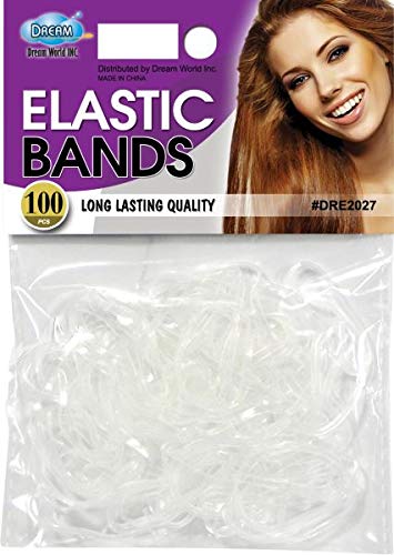 Dream Elastic Band Jumbo 100Ct (Pack of 1) - Heavy Duty Rubber Bands for Office, School, Home & DIY Projects - Secure Bundles, Organize Files, Wrap Gifts & More