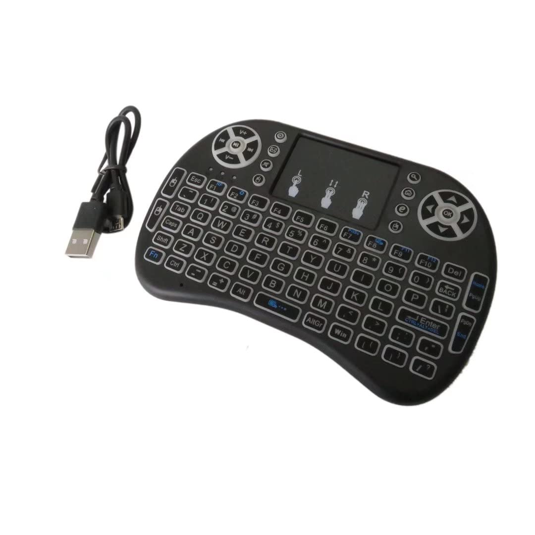 Xspeedonline i8 Mini 2.4G Wireless Keyboard with Touchpad - for Android TV, PC, PS4 Gaming