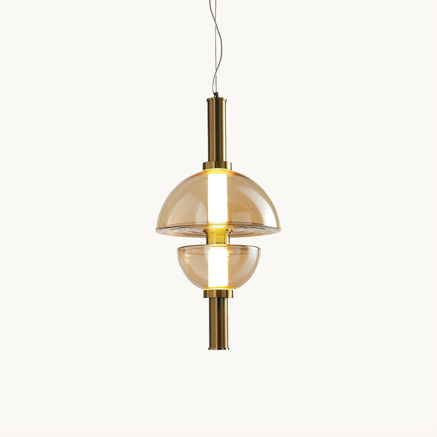 Aurora Luminosity Pendant Lamp - Modern Nordic Style LED Hanging Light for Bedroom, Living Room, Dining Room & Kitchen Decor
