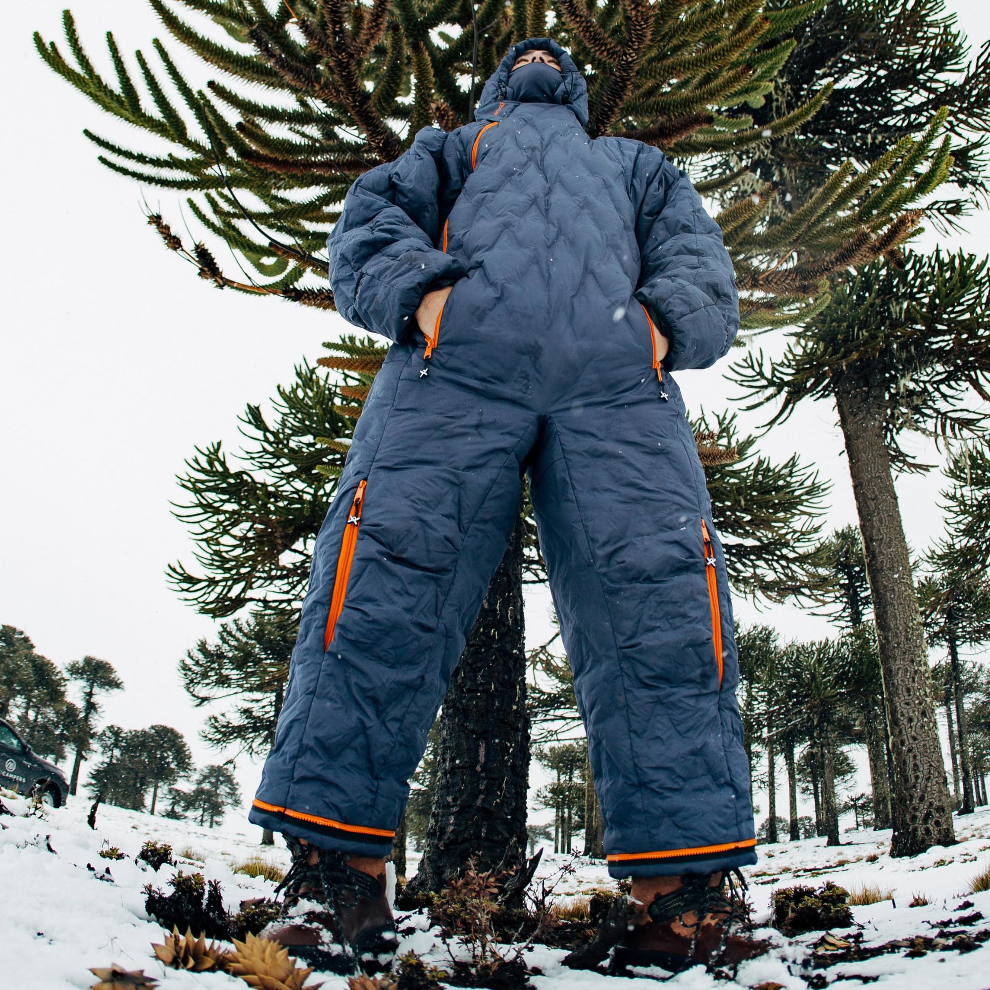 Selk'bag Pro Wearable Sleeping Bag - Lightweight & Portable for Camping, Hiking, Backpacking, RV Travel, Home Lounging | Indoor & Outdoor Use for Adults | Perfect for Cold Weather Adventures & Cozy Nights