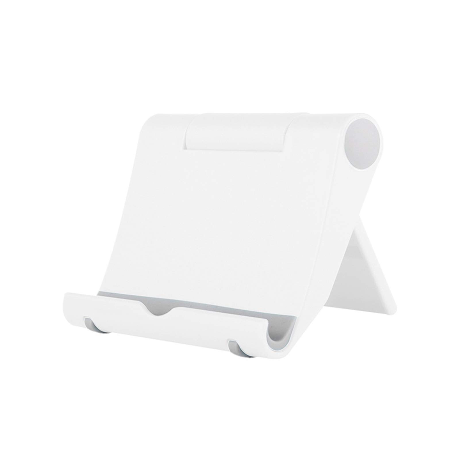 Naruto Sakura Anime Phone Stand Holder - Foldable Adjustable Mobile Phone Dock for iPhone Samsung - Perfect for Desk, Bed, Office (White) | Anime Decor & Work From Home Accessory