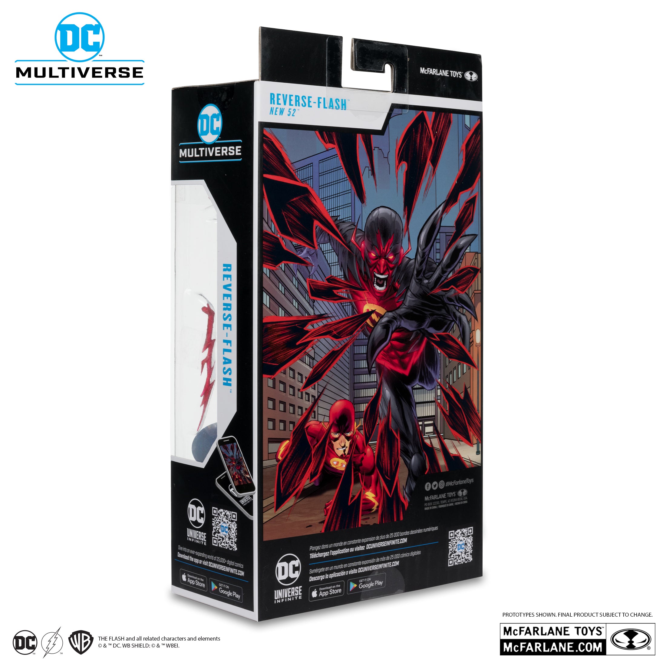 Reverse Flash (New 52) Platinum Edition DC Multiverse Action Figure by McFarlane Toys - Perfect for Collectors, DC Comics Fans & Superhero Display Scenes