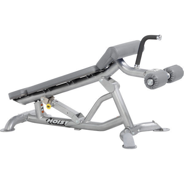 Hoist CF 3162 Adjustable Decline Bench for Home Gym - Heavy Duty Weight Bench for Strength Training & Ab Workouts - Perfect for Small Spaces & Full Body Workouts