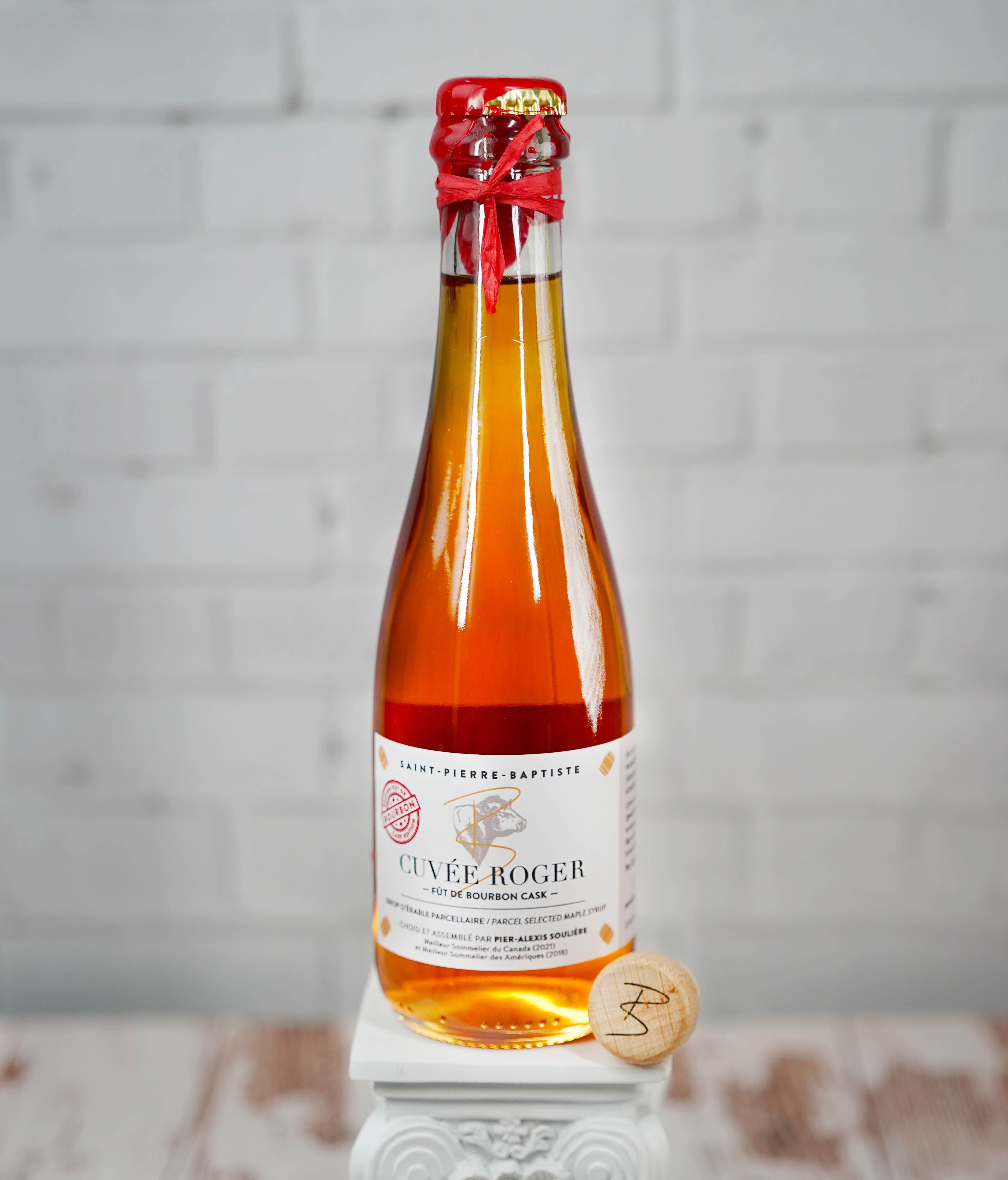 Premium Bourbon Barrel Aged Maple Syrup - Rich, Smoky Flavor for Pancakes, Waffles & Cocktails | Artisan Small Batch, All-Natural Sweetener for Breakfast & Desserts