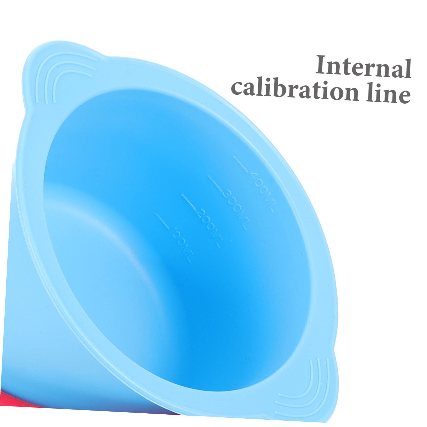 FRCOLOR Wax Warmer Replacement Bowl Set - Non-Stick Silicone Wax Melting Bowl with Stirring Stick for Hair Removal & Smooth Skin | Perfect for Home Waxing, Salon Use & DIY Beauty Treatments