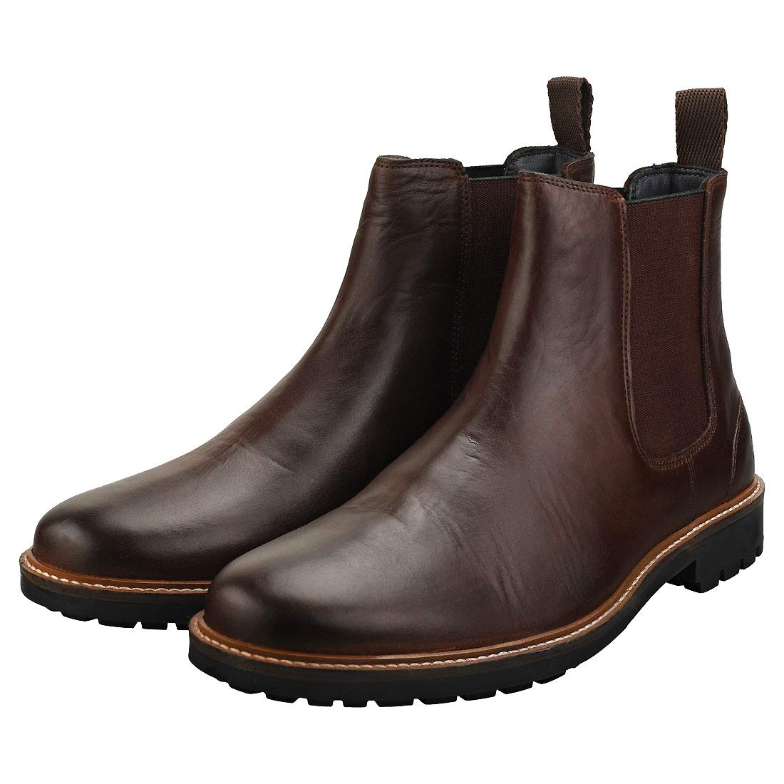 Stylish Men's Chelsea Boots - Comfortable Leather Ankle Boots for Casual & Dress Wear | Perfect for Office, Travel & Outdoor Activities