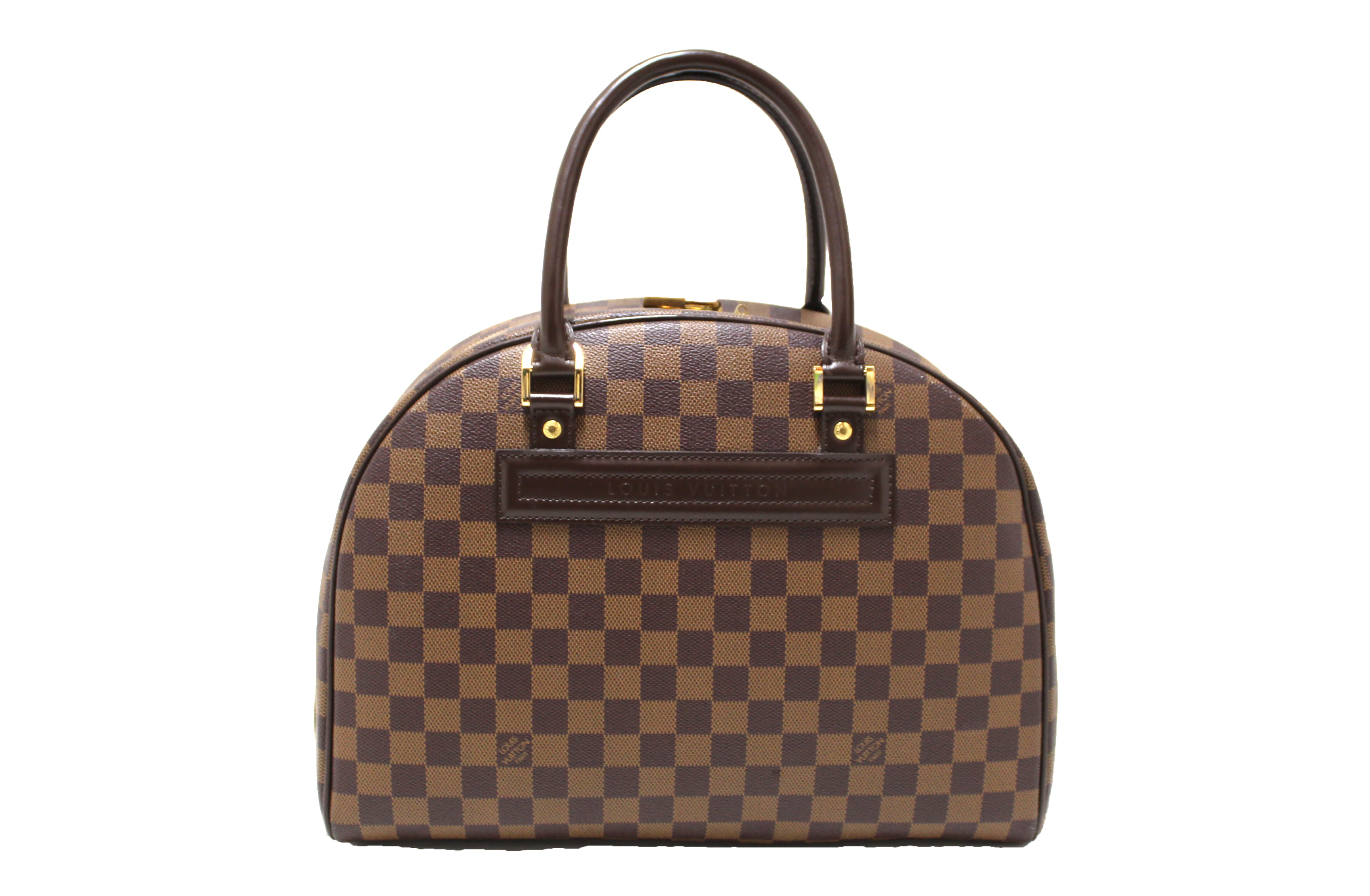 Authentic Louis Vuitton Damier Ebene Nolita Crossbody Bag - Luxury Designer Handbag for Women, Perfect for Work, Travel & Evening Events