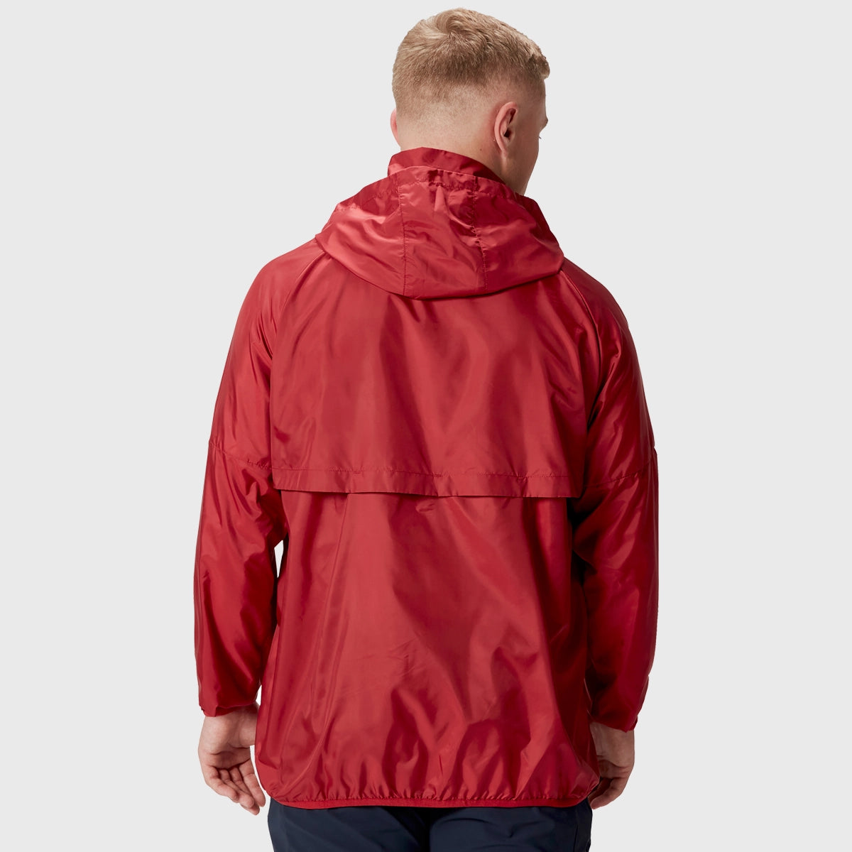 Canterbury British & Irish Lions Men's Waterproof Rain Jacket - Red Windproof Lightweight Outdoor Coat for Rugby Fans & Hiking Enthusiasts