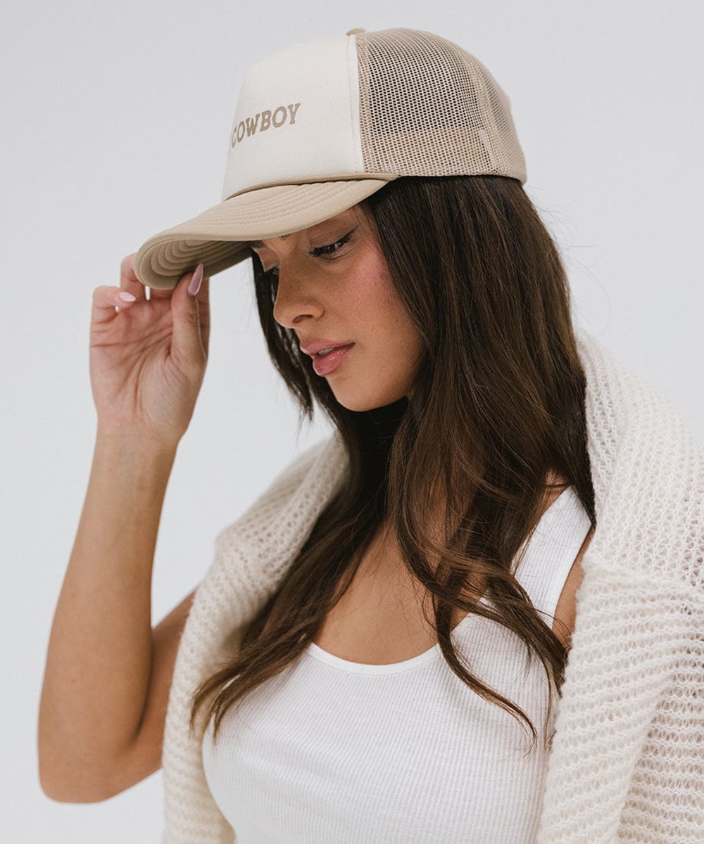 Stylish Cowboy Trucker Hat for Men & Women - Western Rodeo Adjustable Snapback Cap - Perfect for Outdoor Adventures, Rodeos, and Country Music Festivals