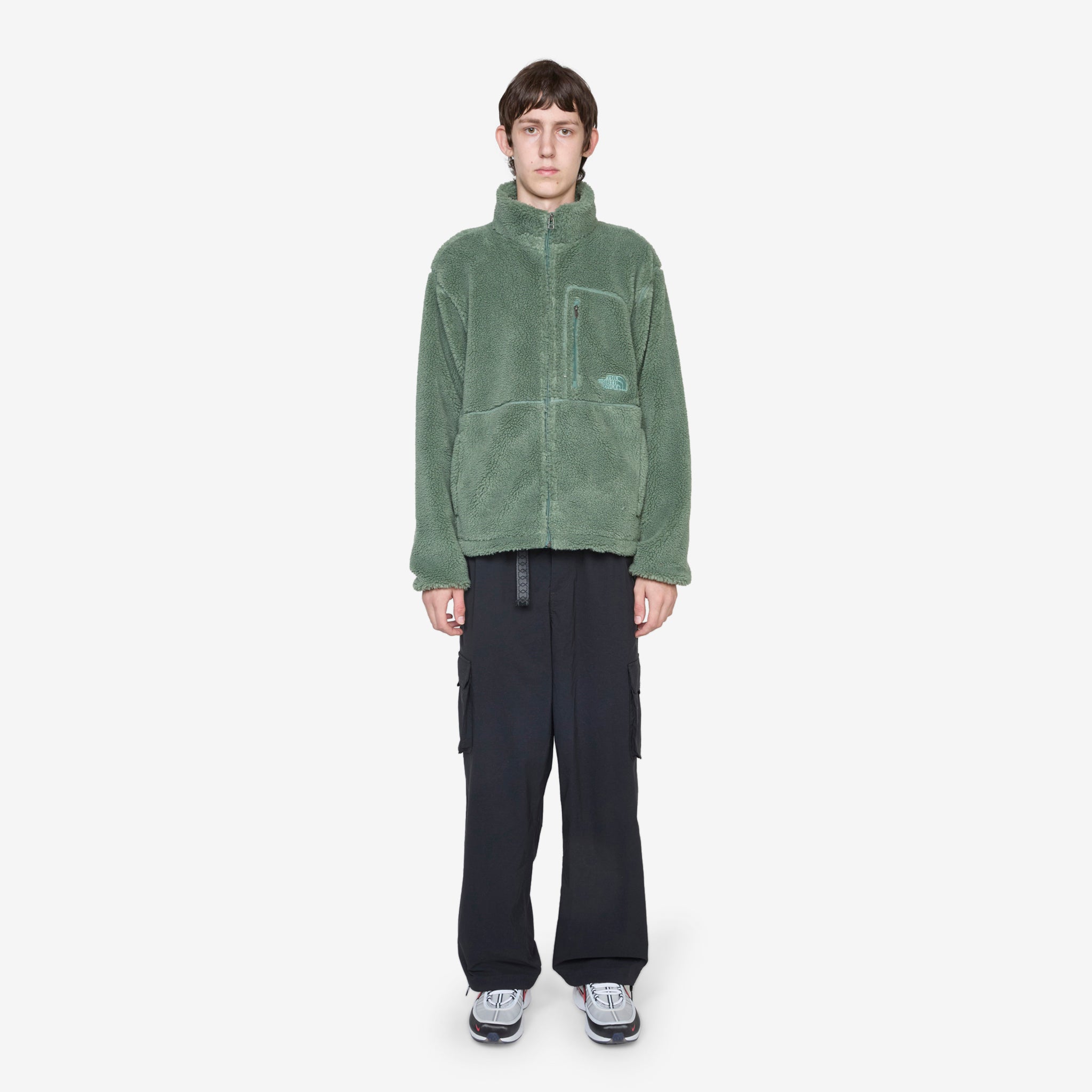 Extreme Pile 2 Full Zip Jacket for Men - Warm Duck Green Winter Coat - Perfect for Outdoor Activities, Hiking & Casual Wear