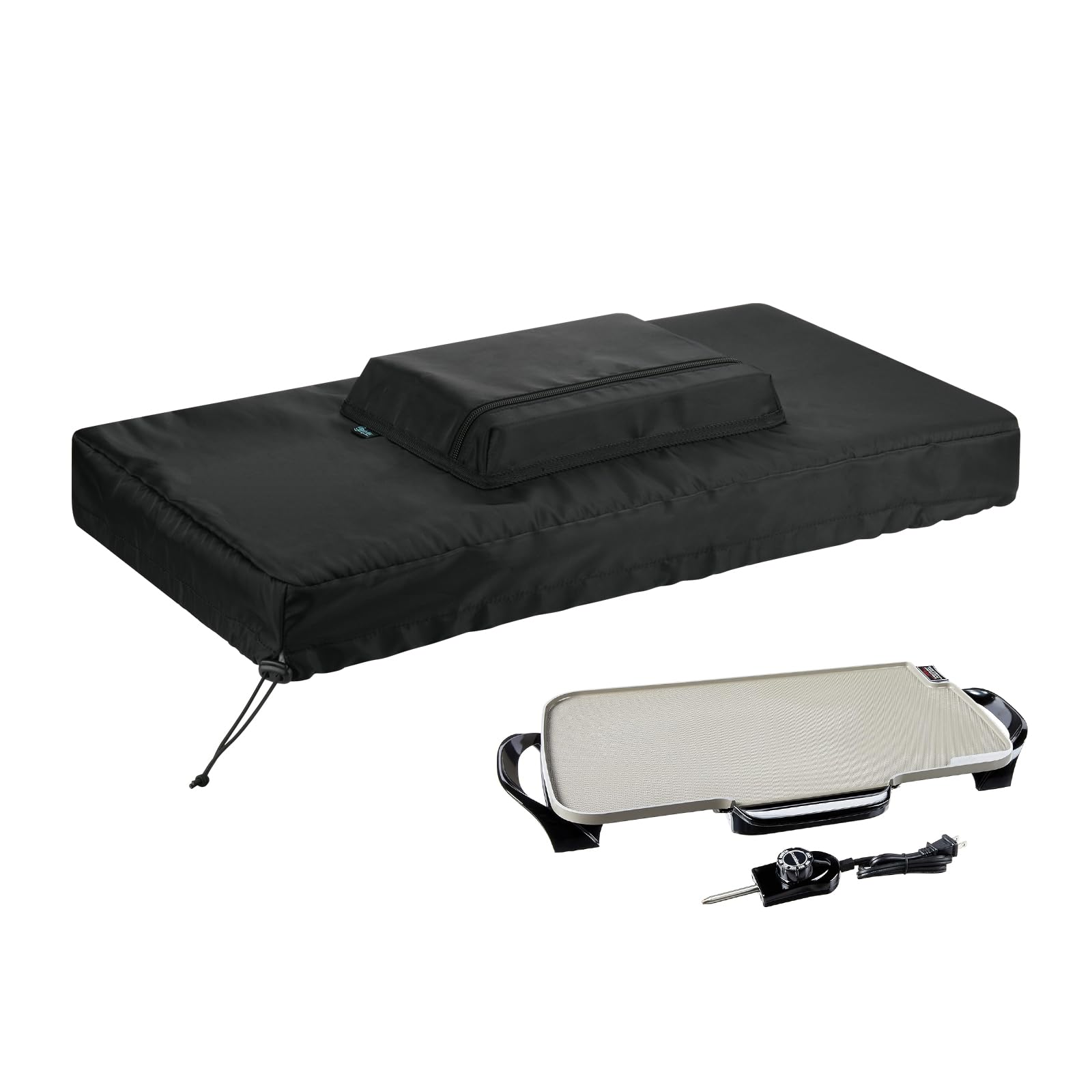 Presto Electric Griddle Cover - Dustproof & Antistatic Protector for Most Griddles | Durable Protective Case | Perfect for Kitchen Storage & Outdoor Camping (Cover Only)