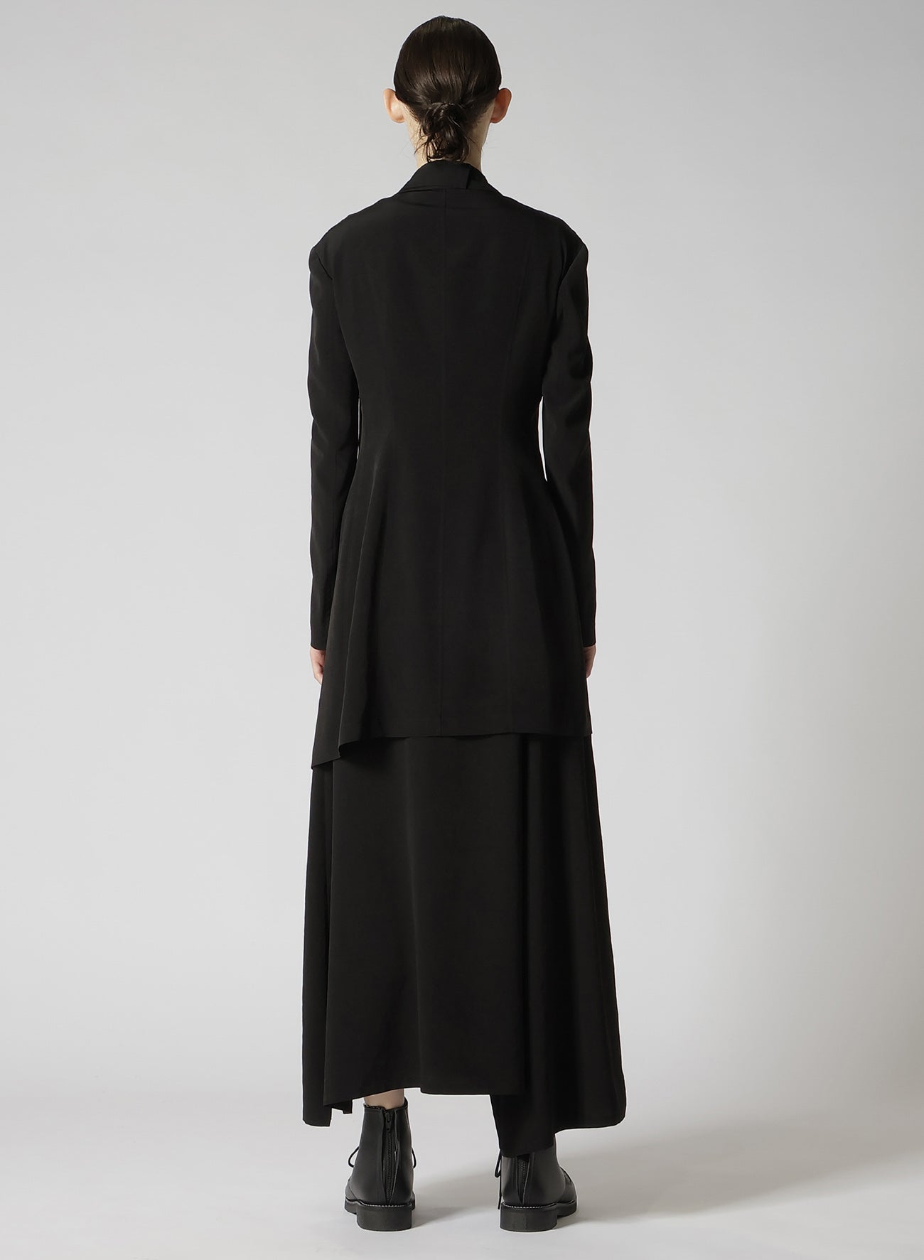 Elegant Crepe de Chine Double Front Jacket for Women - Lightweight & Stylish Outerwear for Work, Dates & Special Occasions