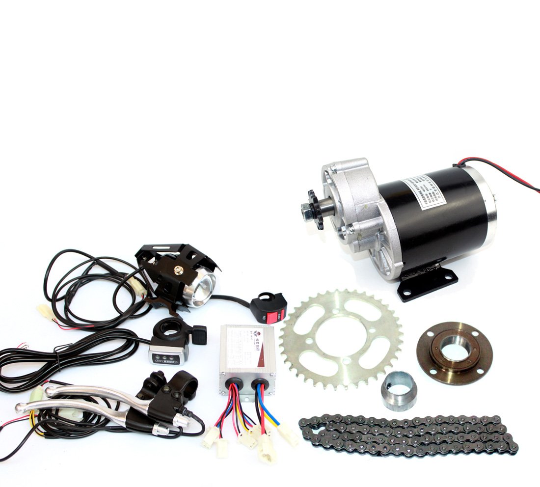 24V 36V 48V 450W Electric Tricycle Conversion Kit - MY1020Z Brushed Gear Motor for E-Trike & E-Rickshaw - Perfect for Urban Commuting, Cargo Transport & Eco-Friendly Delivery Services