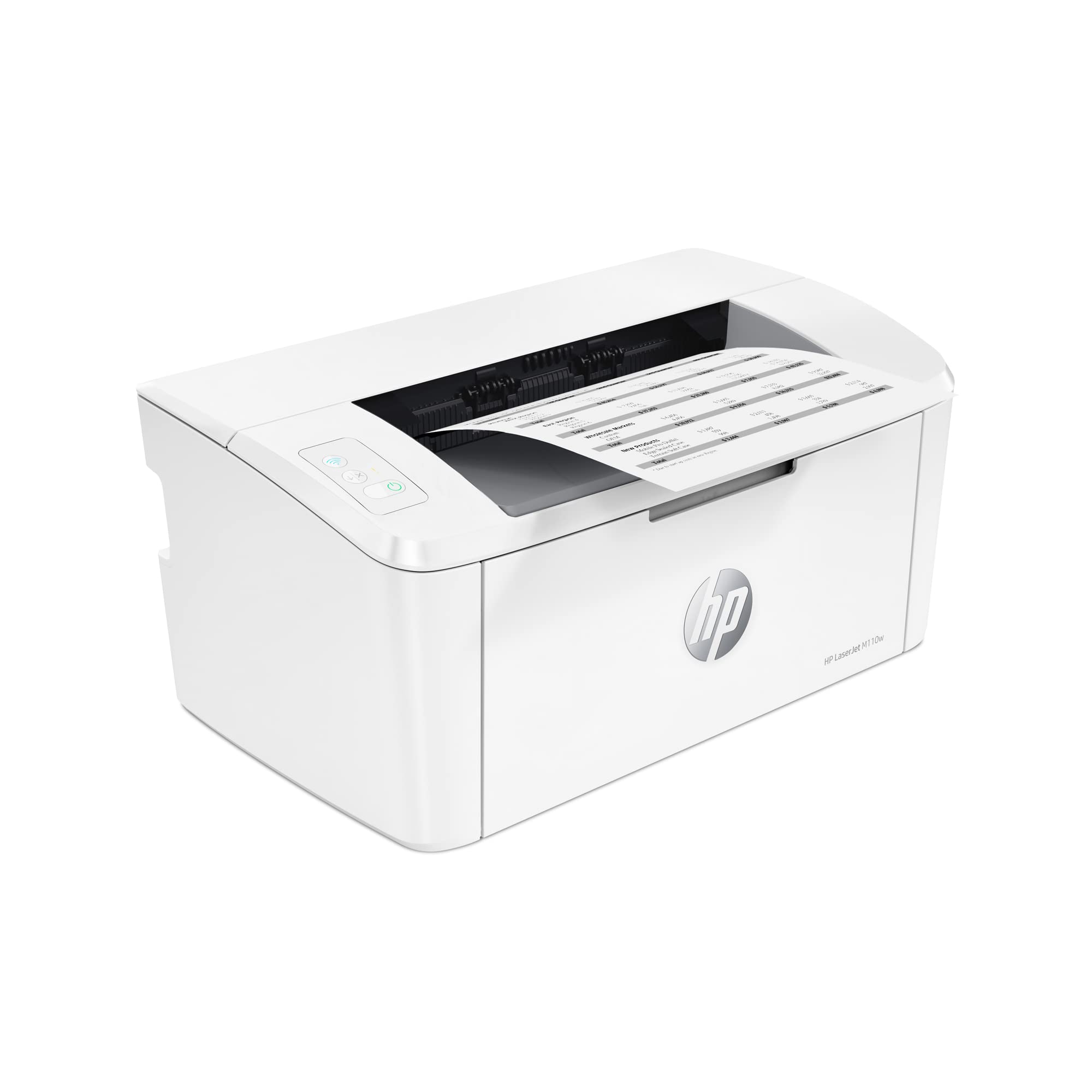 HP LaserJet M110w Wireless Printer - Fast Printing, Easy Setup, Mobile & Cloud Compatible - Ideal for Home Office & Small Business Workspaces