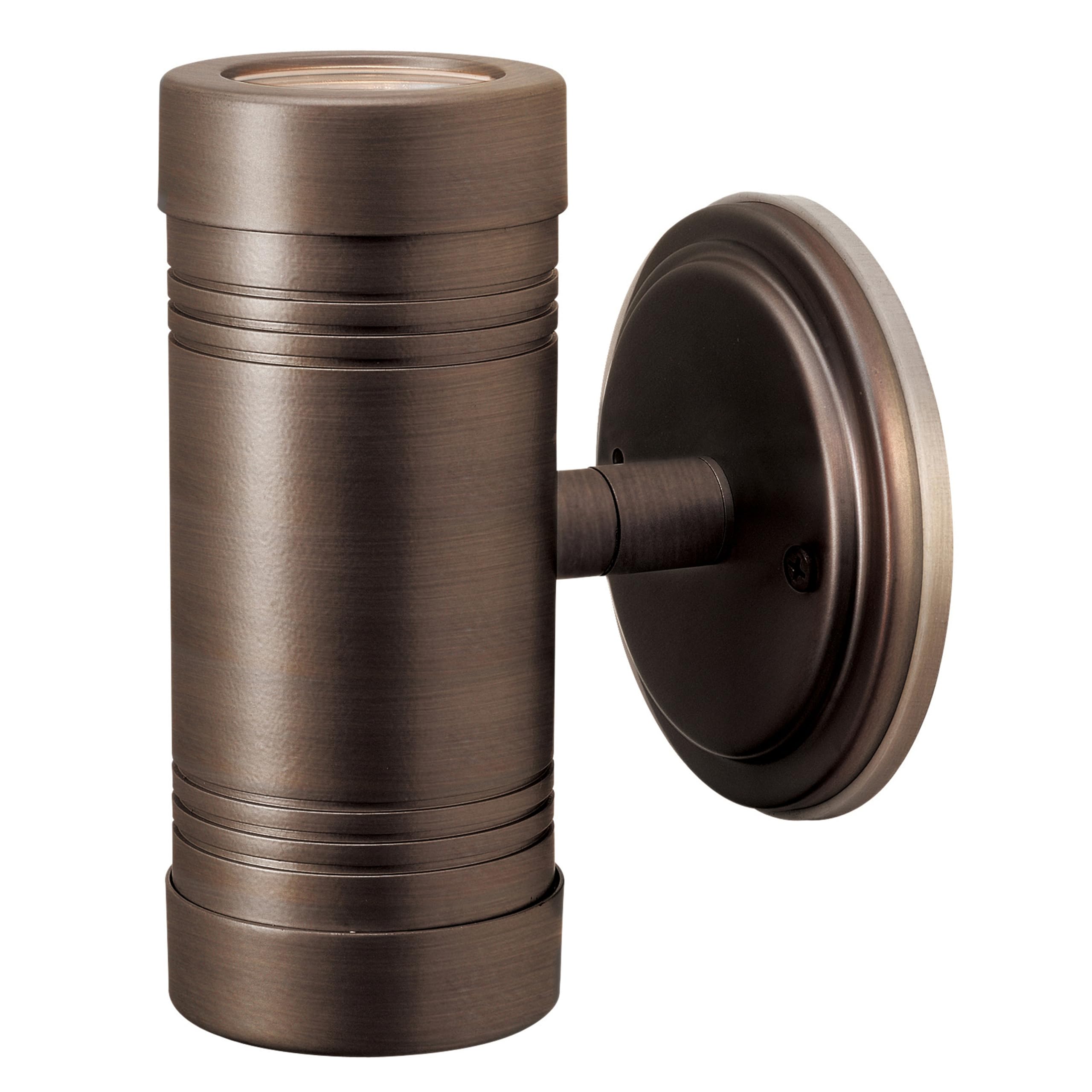 Myra 2-Light Wall Sconce with Bronze Finish & Clear Glass Shade - Elegant Lighting for Bedroom, Hallway, and Living Room Decor