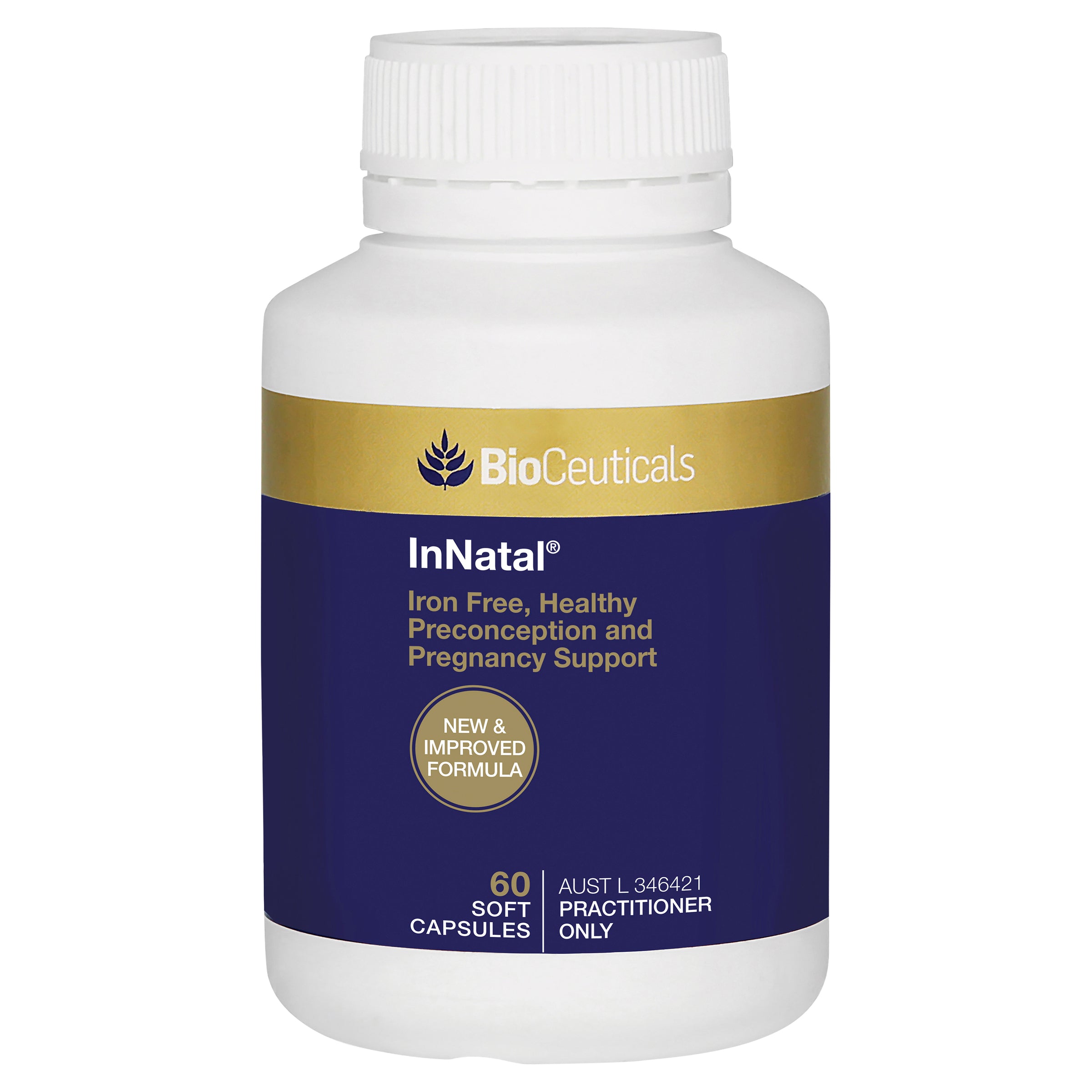 BioCeuticals InNatal Prenatal Vitamins - Essential Nutrients for Pregnancy & Baby Development | Supports Healthy Fetal Growth & Maternal Wellness | Ideal for Expecting Mothers & Preconception Care