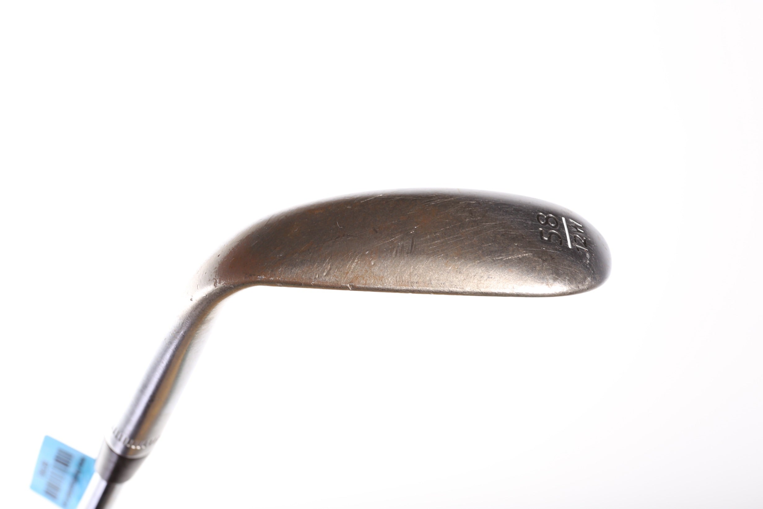 Used Callaway JAWS Raw Chrome Lob Wedge 58° Right Handed Stiff Flex Golf Club - Perfect for Short Game Shots Around the Green