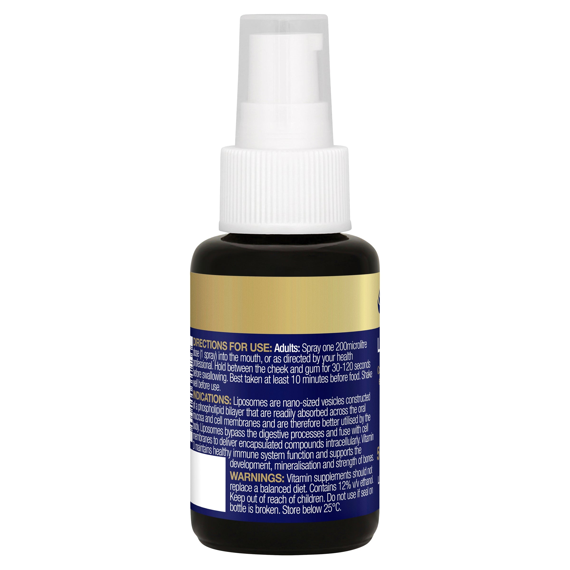 BioCeuticals Liposomal Vitamin D3 Oral Liquid Supplement - Supports Immune System & Bone Health - Perfect for Daily Wellness Routine