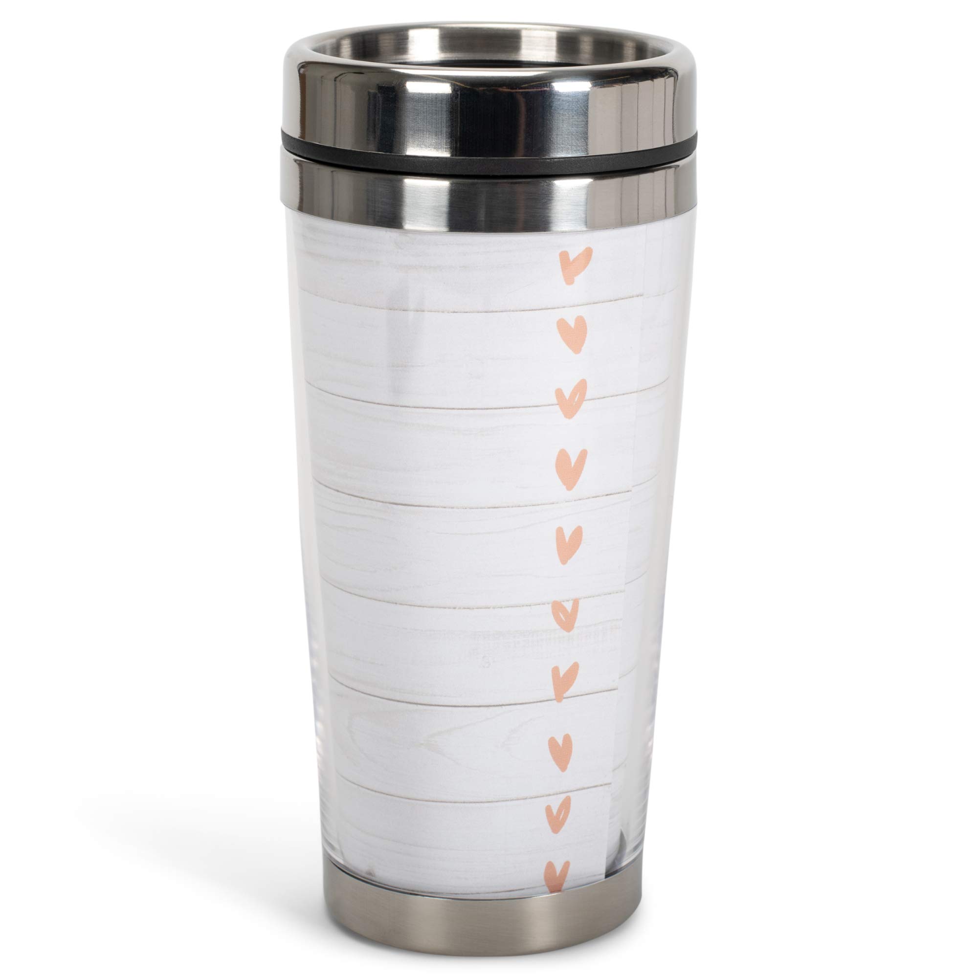 Jesus and Coffee She is Unstoppable 16oz Stainless Steel Travel Tumbler - Insulated Mug for Hot & Cold Drinks - Perfect for Church, Work, Gym & Outdoor Activities