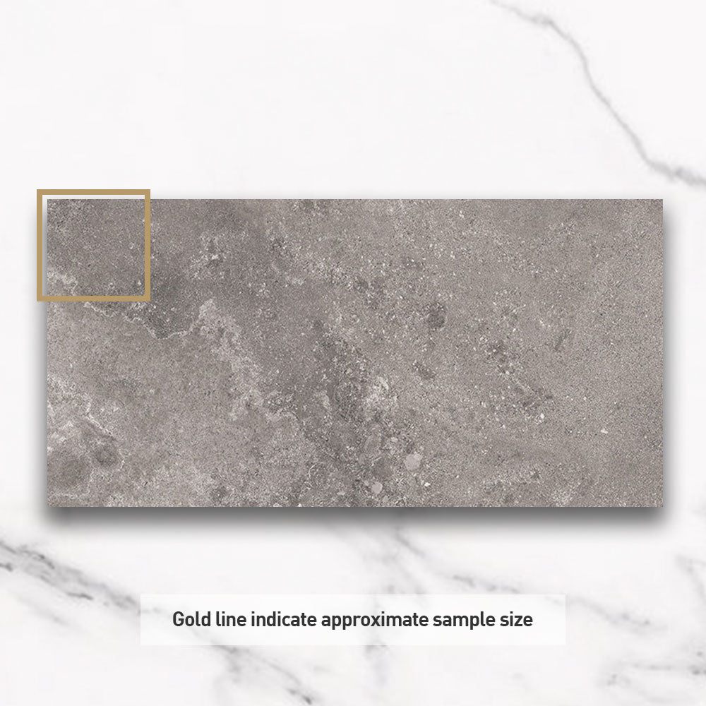 Evolene Grey 600x1200mm Outdoor Concrete Look Porcelain Tile - Durable & Weatherproof for Patios, Pool Decks & Garden Pathways