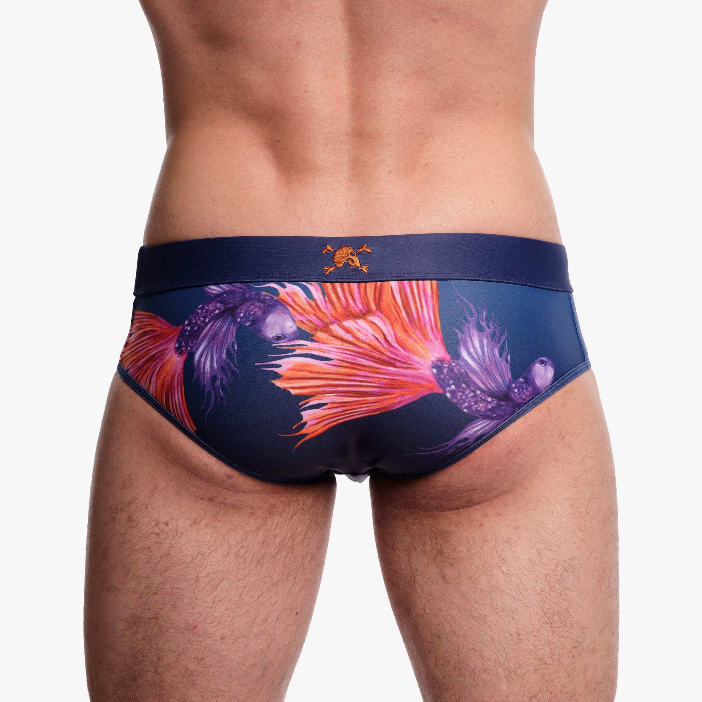 Premium Navy Blue Swim Briefs for Men - Comfortable & Stylish Swimwear for Swimming, Beach, Pool & Water Sports