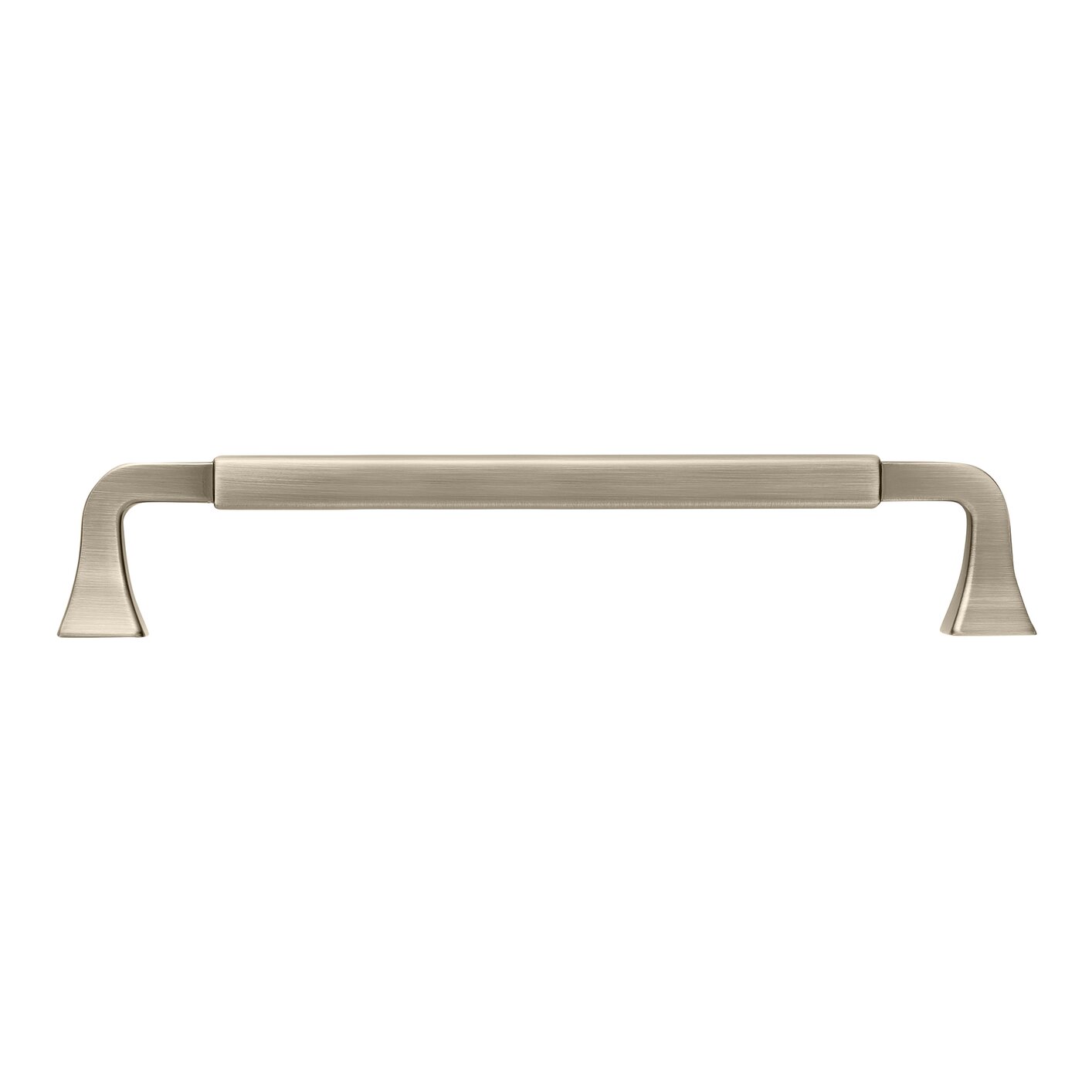 Tudor Transitional Pull Handle - Atomic Iron Finish (3 Sizes Available) - Perfect for Cabinet Doors, Drawers & Furniture Hardware Upgrade