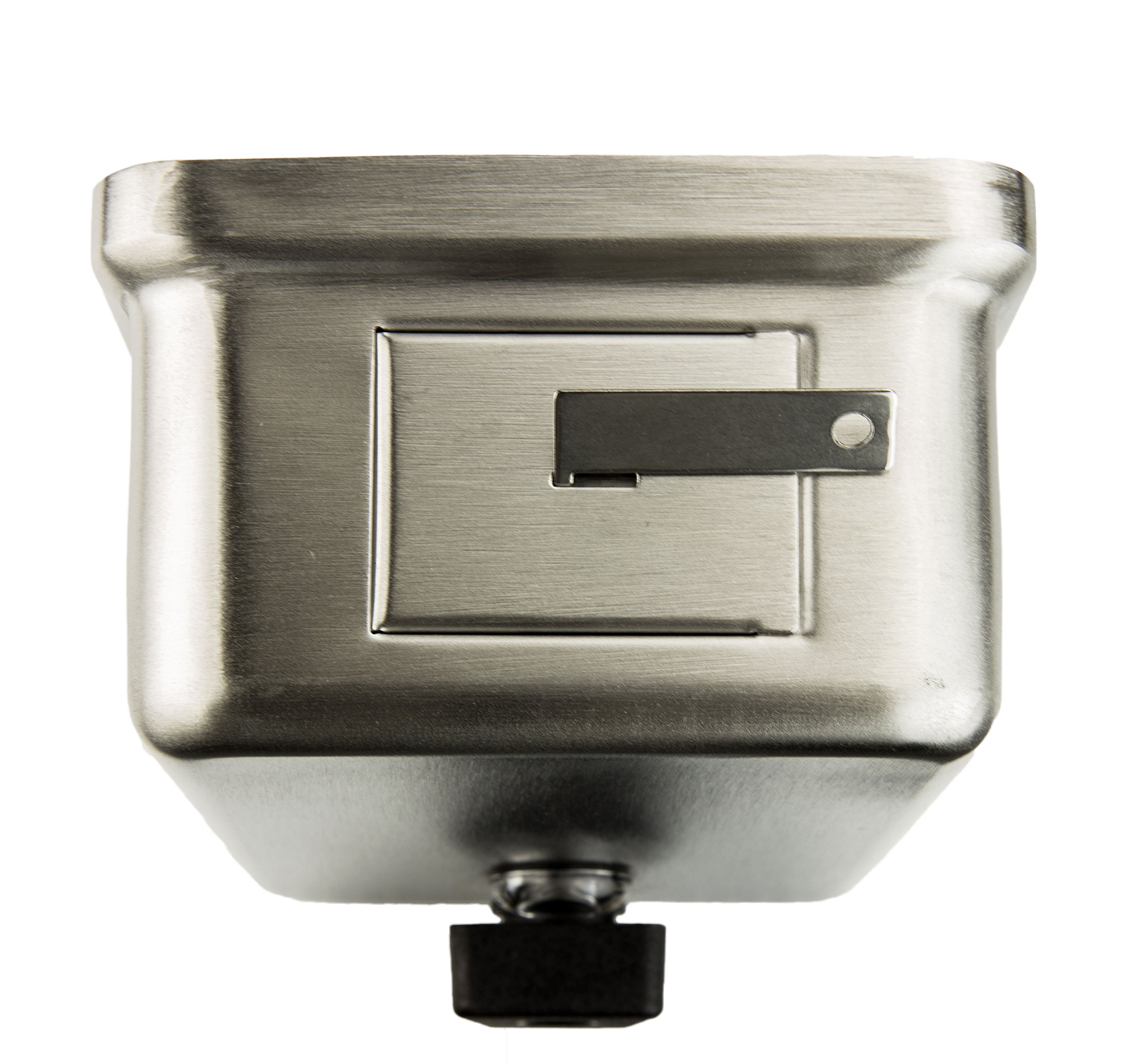 Frost 708A Stainless Steel Soap Dispenser - Automatic Touchless Liquid Soap Dispenser for Kitchen, Bathroom & Office - Modern Metallic Finish, Waterproof Design