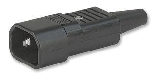 IEC Appliance Inlet Type E (C14) & M, Black Power Connector - 3 x 1.5mm²/14AWG Max Wire Size, 10mm Type | Perfect for Server Racks, Medical Equipment & Industrial Power Distribution