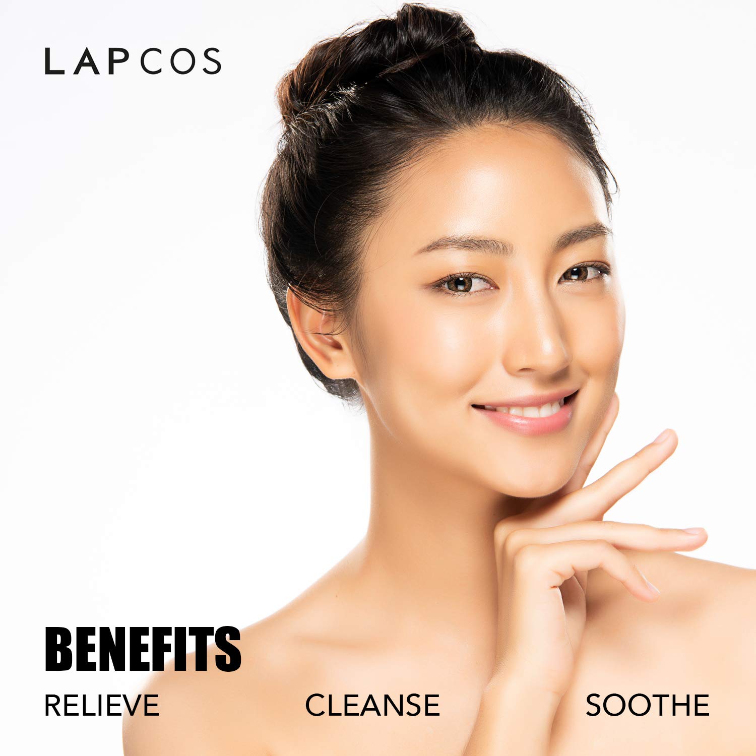LAPCOS Tea Tree Sheet Mask for Acne & Pore Care - Korean Beauty Soothing Face Mask (5-Pack) | Daily Skincare Routine & Spa Night Essential