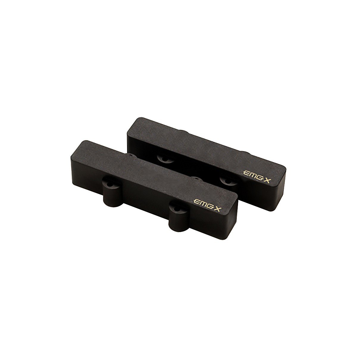 EMG JAX Jazz Alnico 4 String Bass Guitar Pickup Set - Black | High Output Passive Pickups for Jazz Bass | Perfect for Recording, Live Performances & Studio Sessions