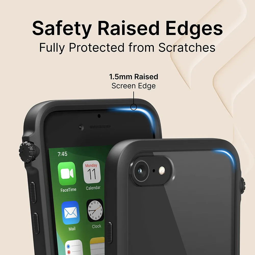 Premium Shockproof Case for iPhone SE (3rd/2nd Gen), iPhone 8 & 7 - Slim Protective Cover with Military-Grade Drop Protection | Perfect for Outdoor Activities, Travel & Daily Use