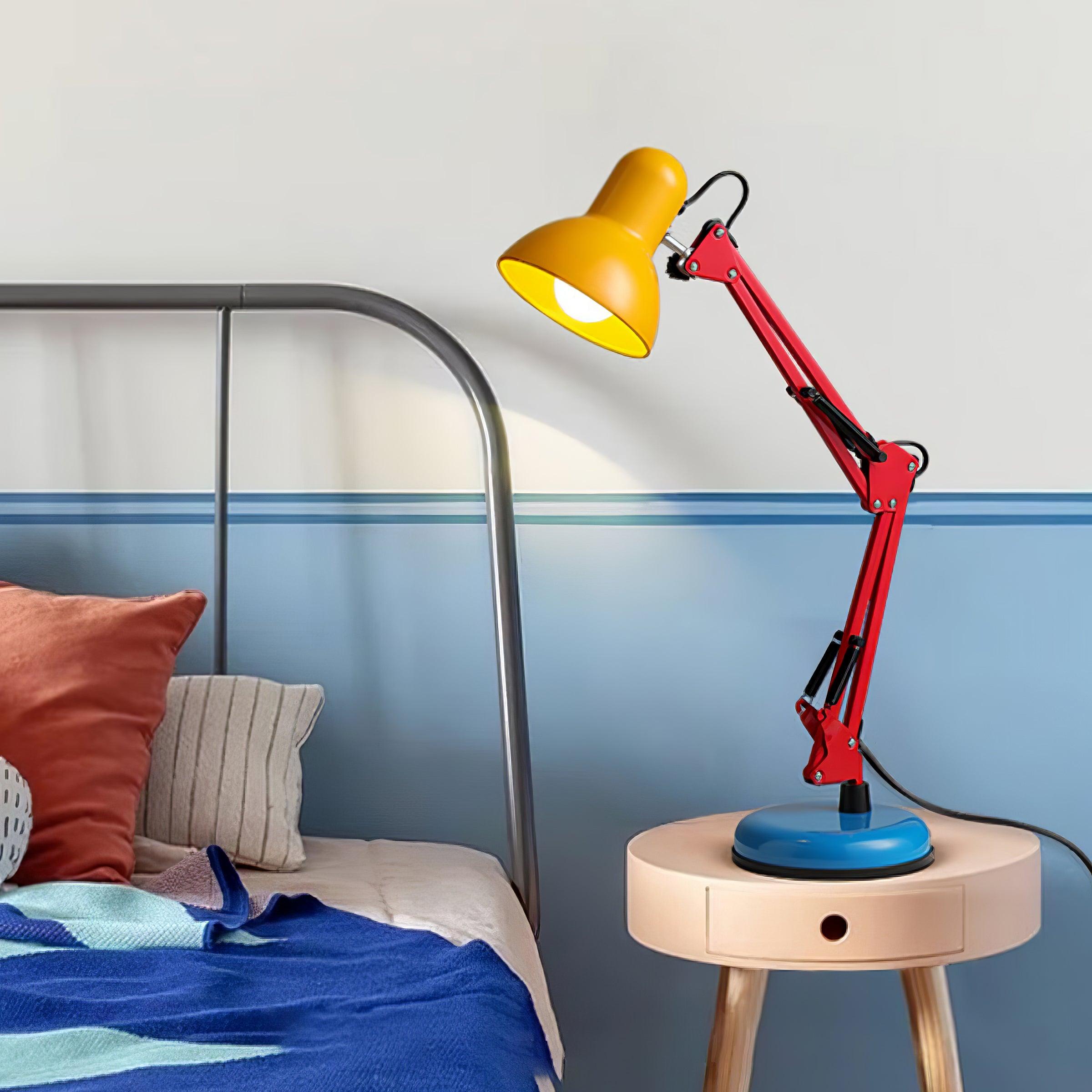 Flexi Bright Adjustable LED Table Lamp - Dimmable Touch Control, Eye-Caring Light for Bedroom, Office & Study - Perfect for Reading, Working & Nightstand Use