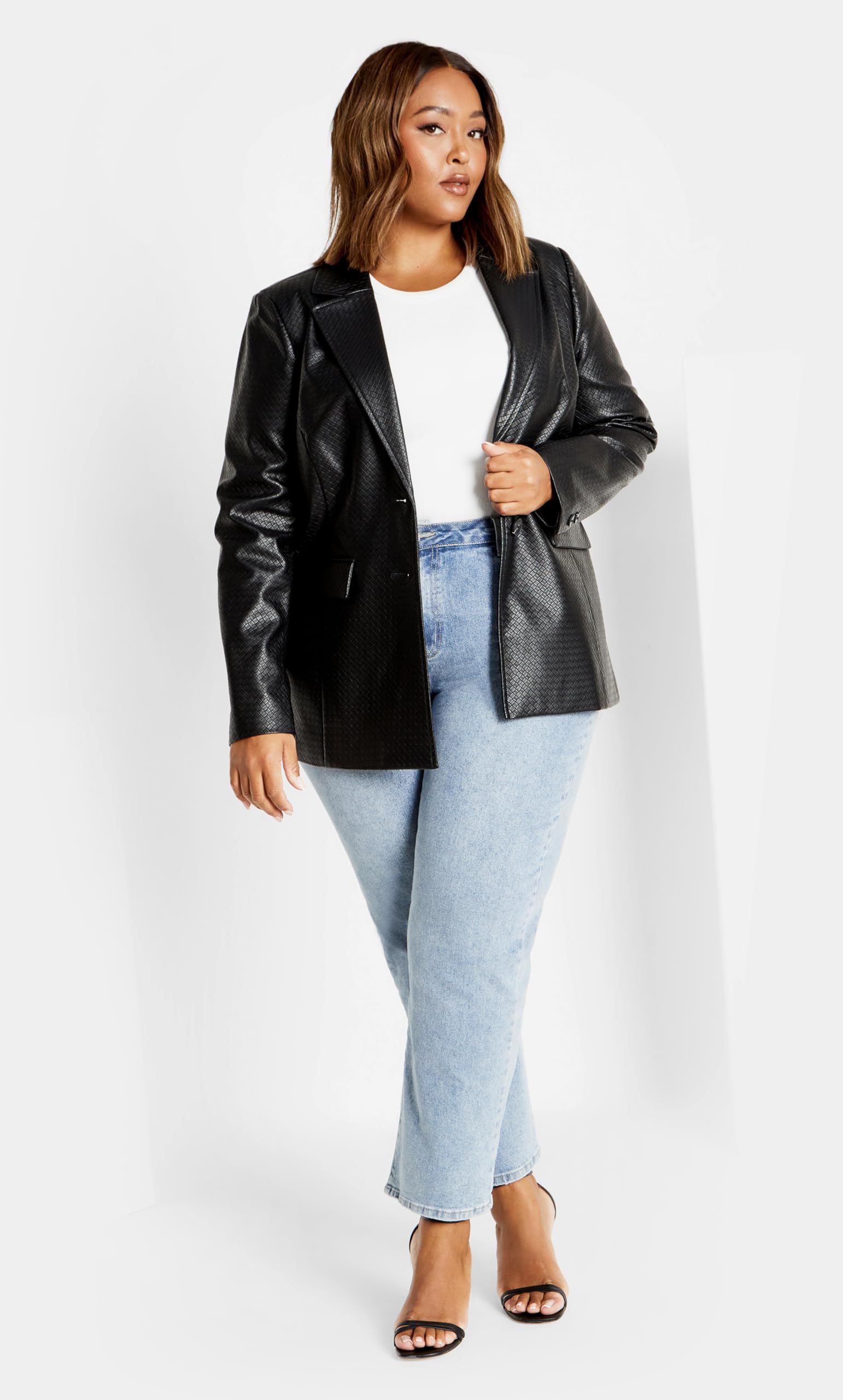 Women's Fallon PU Leather Jacket - Stylish Faux Leather Biker Jacket for Women | Perfect for Casual Outfits, Night Out & Motorcycle Riding