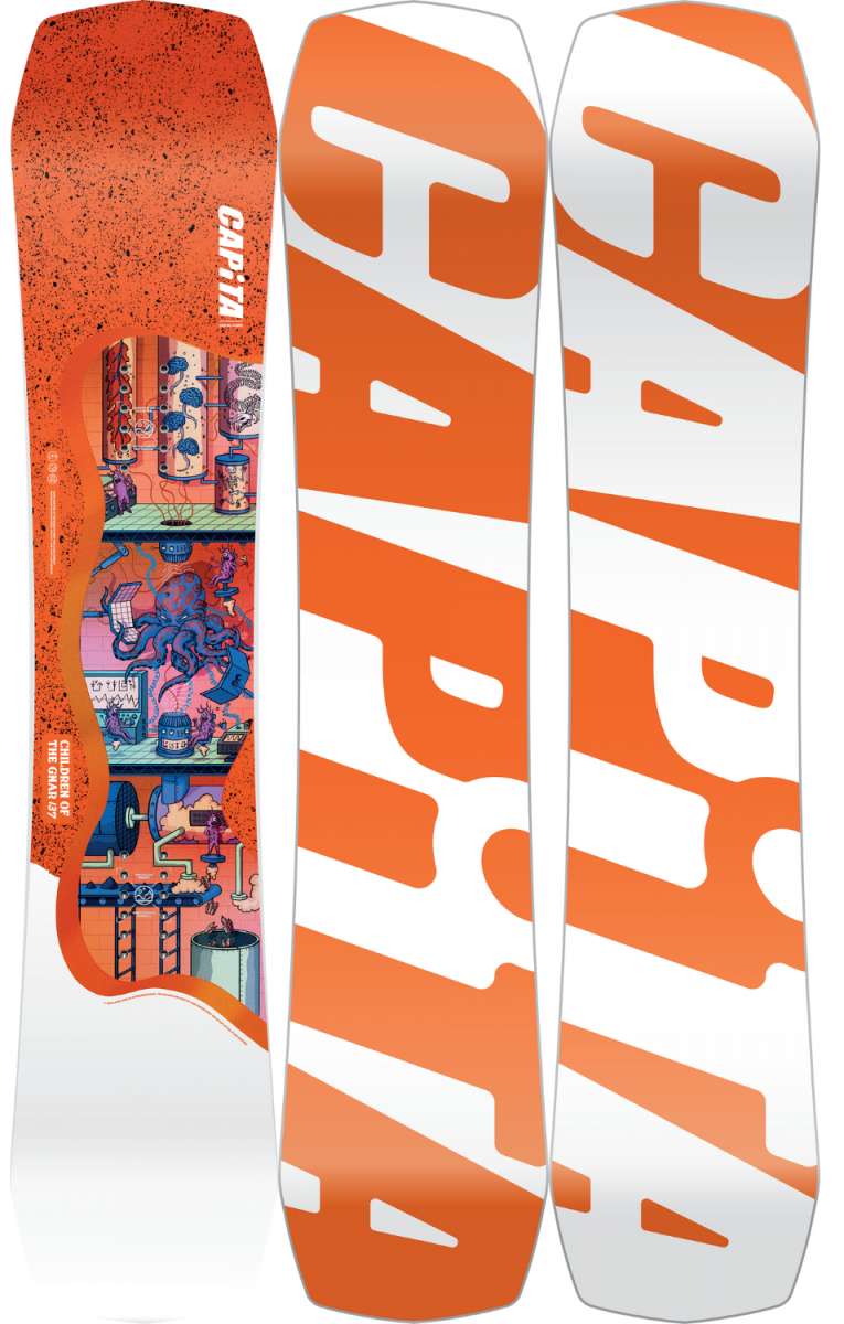 **Capita Kids Children of the Gnar Snowboard 2024 – Best Youth Snowboard for Boys & Girls – Perfect for Park, Powder & Freestyle Riding**