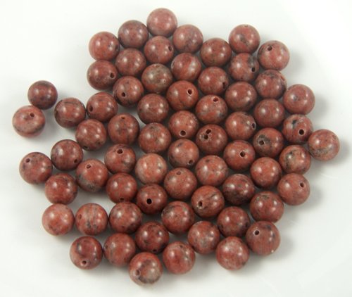 Brazilian Agate Gemstone Beads 6mm Round Natural Stone Beads for Jewelry Making - 64pcs DIY Bracelet Necklace Craft Supplies (Perfect for Boho, Healing Crystal & Spiritual Jewelry Designs)